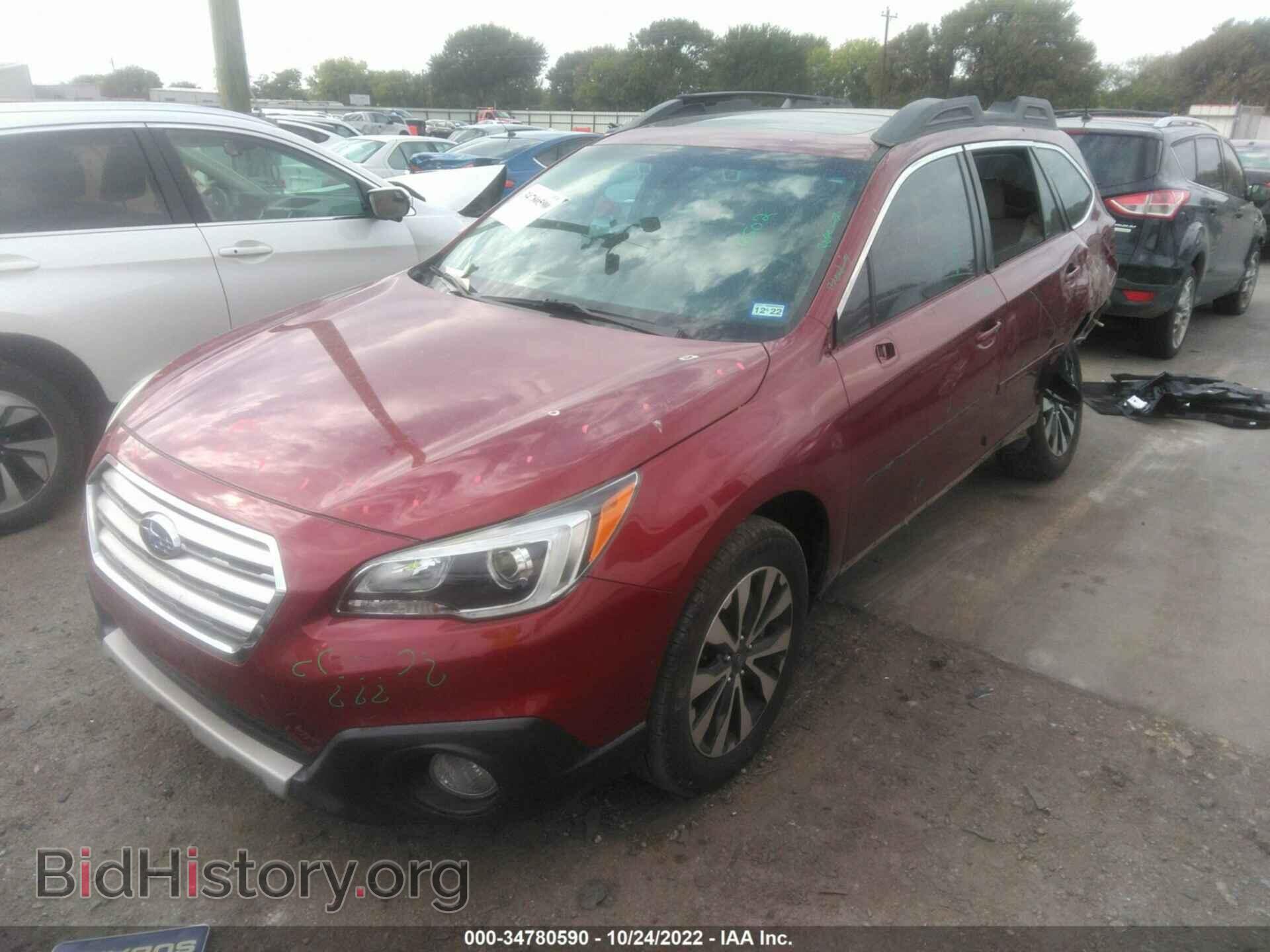 2017 SUBARU OUTBACK - VIN: 4S4BSANC1H3291769 - Фото 2
