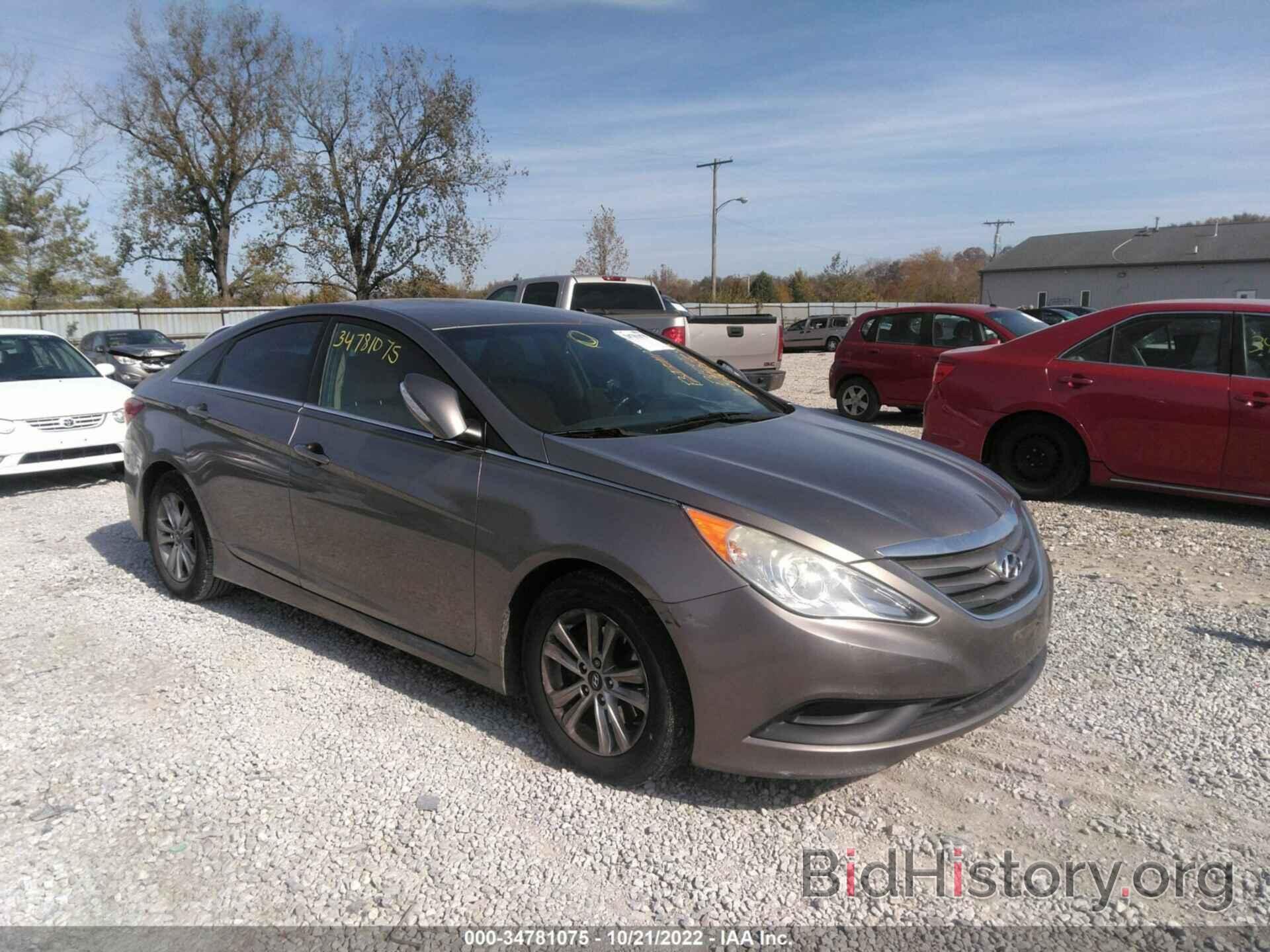 Photo 5NPEB4AC3EH847606 - HYUNDAI SONATA 2014