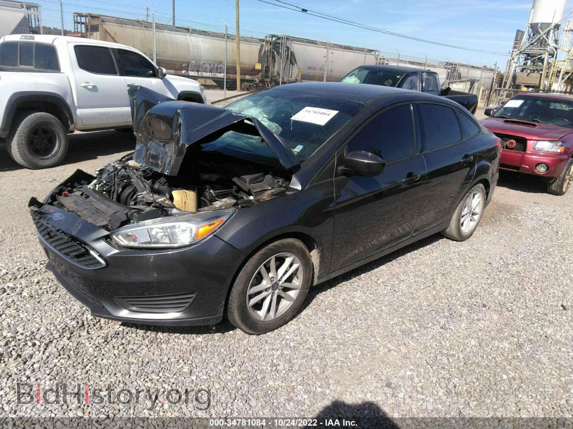 2018 FORD FOCUS - VIN: 1FADP3F26JL265065 - Фото 2