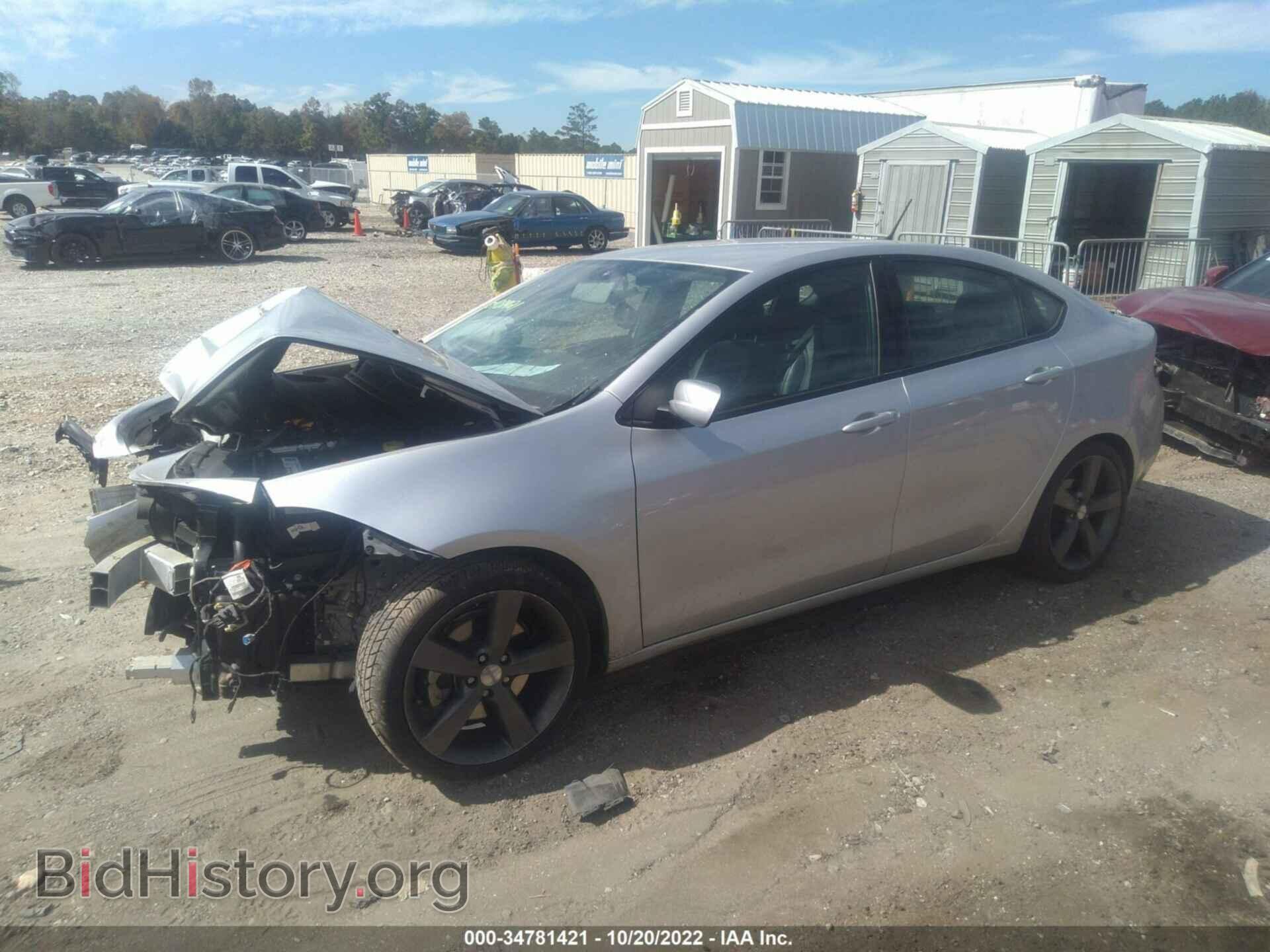 2013 DODGE DART - VIN: 1C3CDFBA1DD302278 - Фото 2