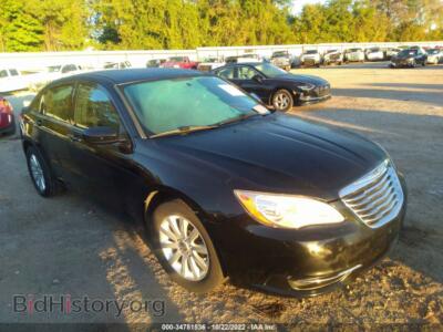 2013 Chrysler 200 Touring, черный — VIN 1C3CCBBB1DN610078, IAAI