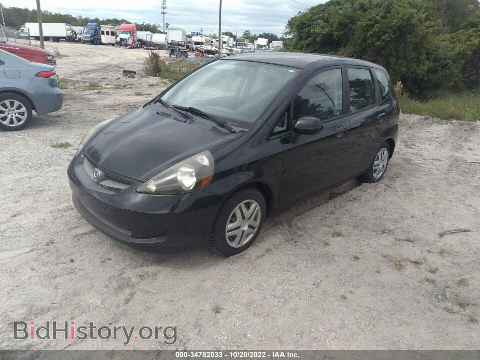 2007 HONDA FIT - VIN: JHMGD38487S063811 - Фото 2