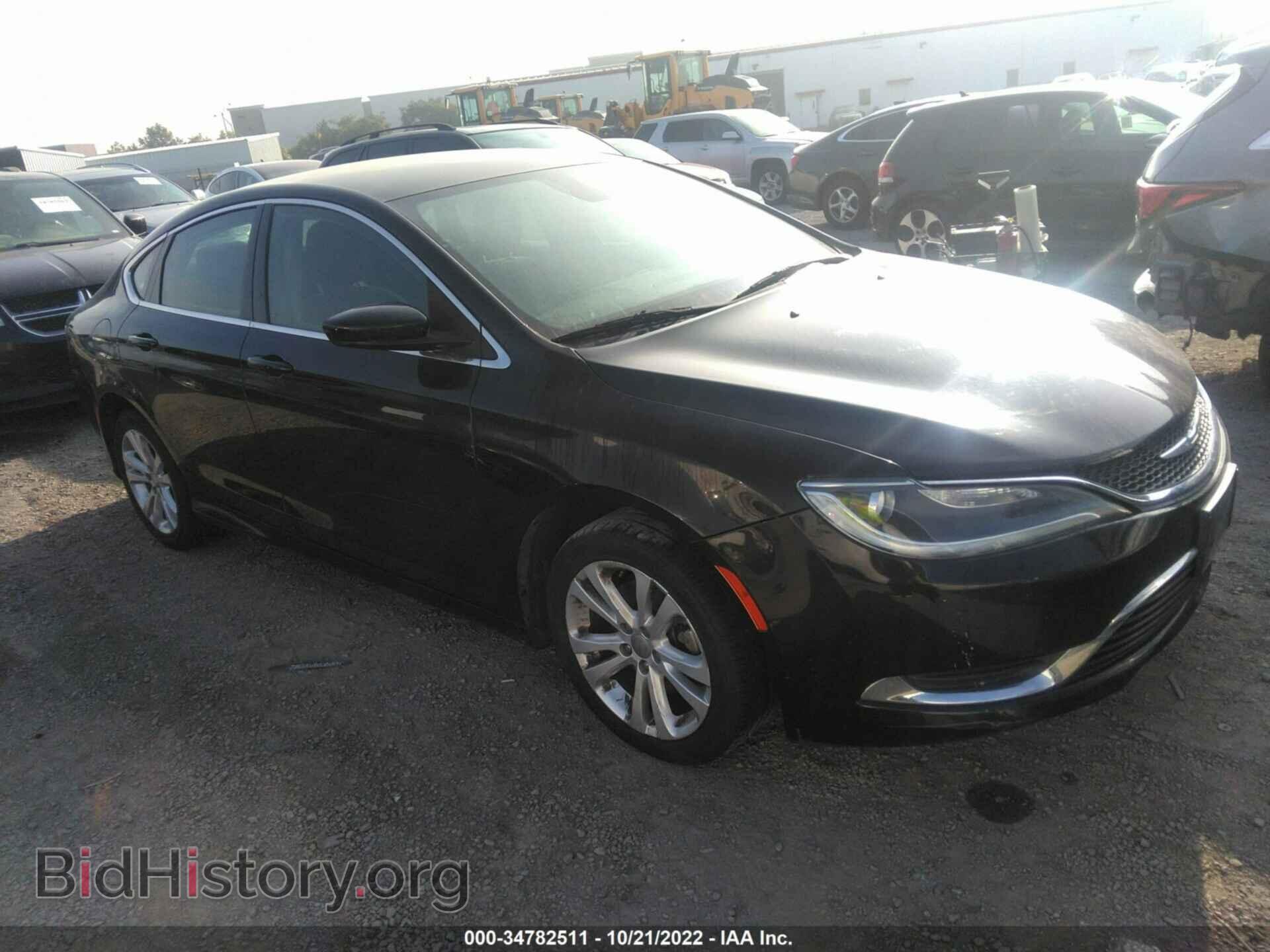 Фотография 1C3CCCAB4FN655932 - CHRYSLER 200 2015