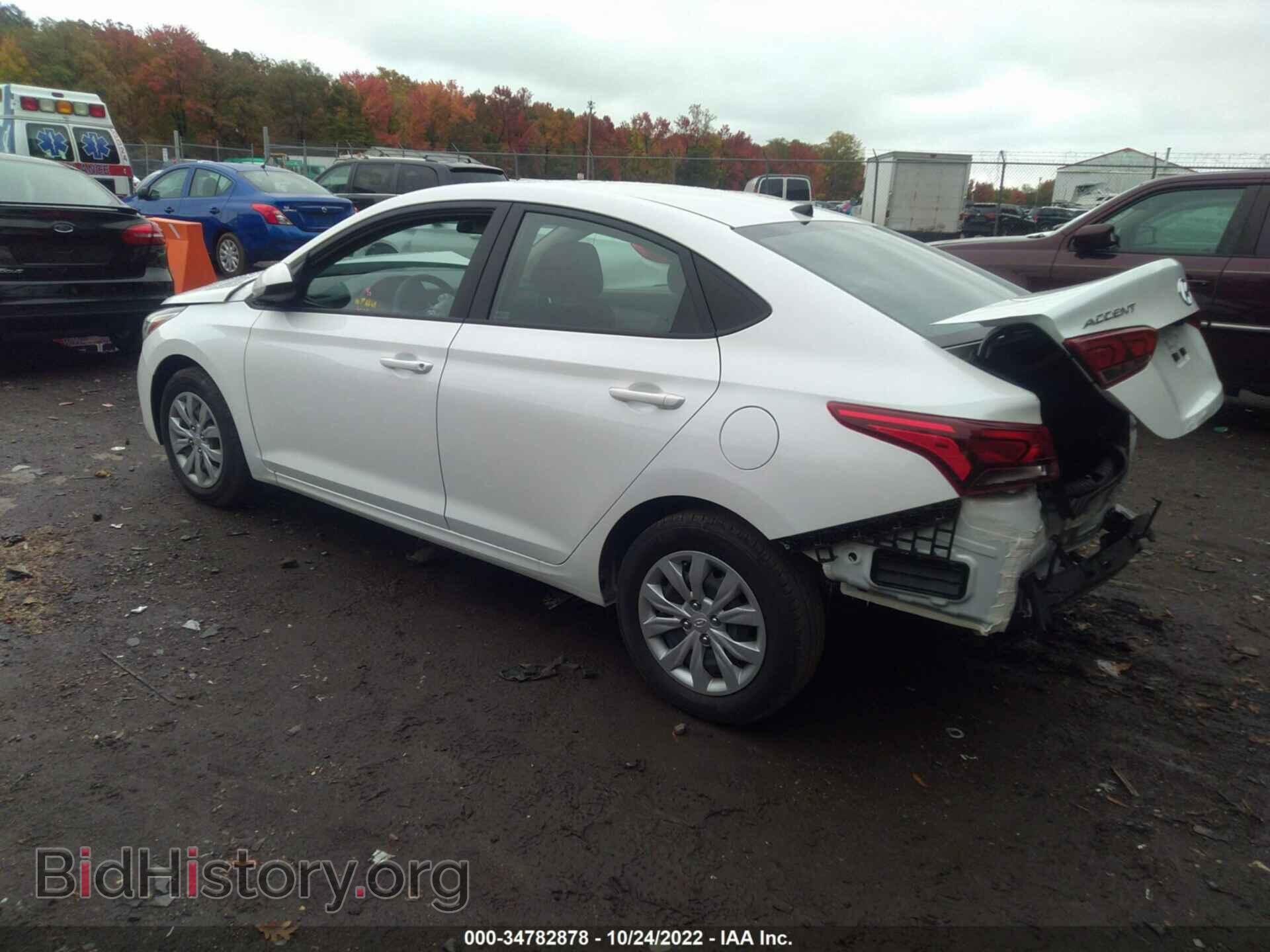2022 HYUNDAI ACCENT - VIN: 3KPC24A60NE181522 - Фото 3