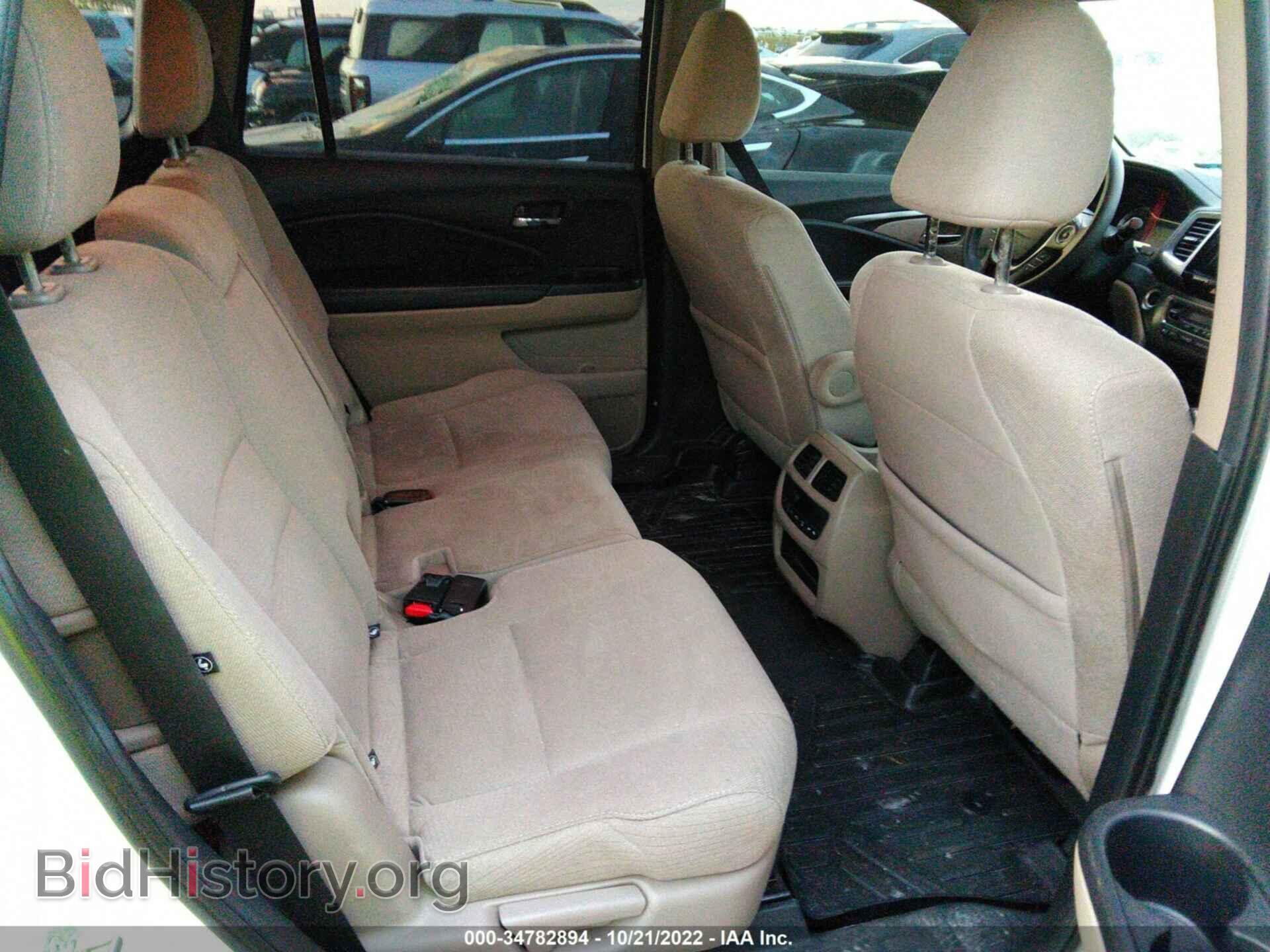 2016 HONDA PILOT - VIN: 5FNYF5H33GB014838 - Фото 8