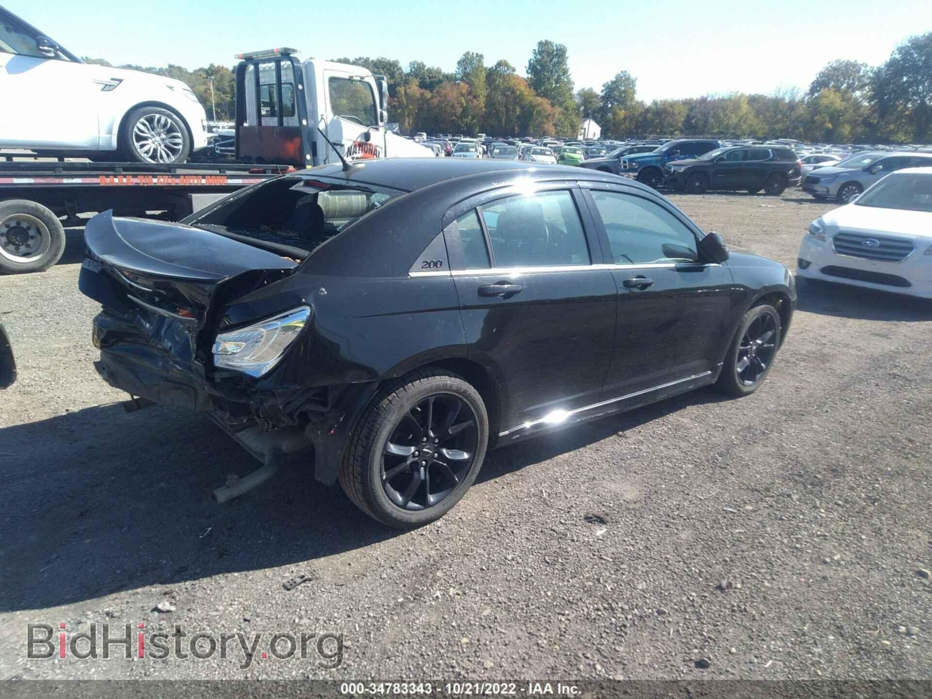 2014 CHRYSLER 200 - VIN: 1C3CCBCG5EN186884 - Фото 4