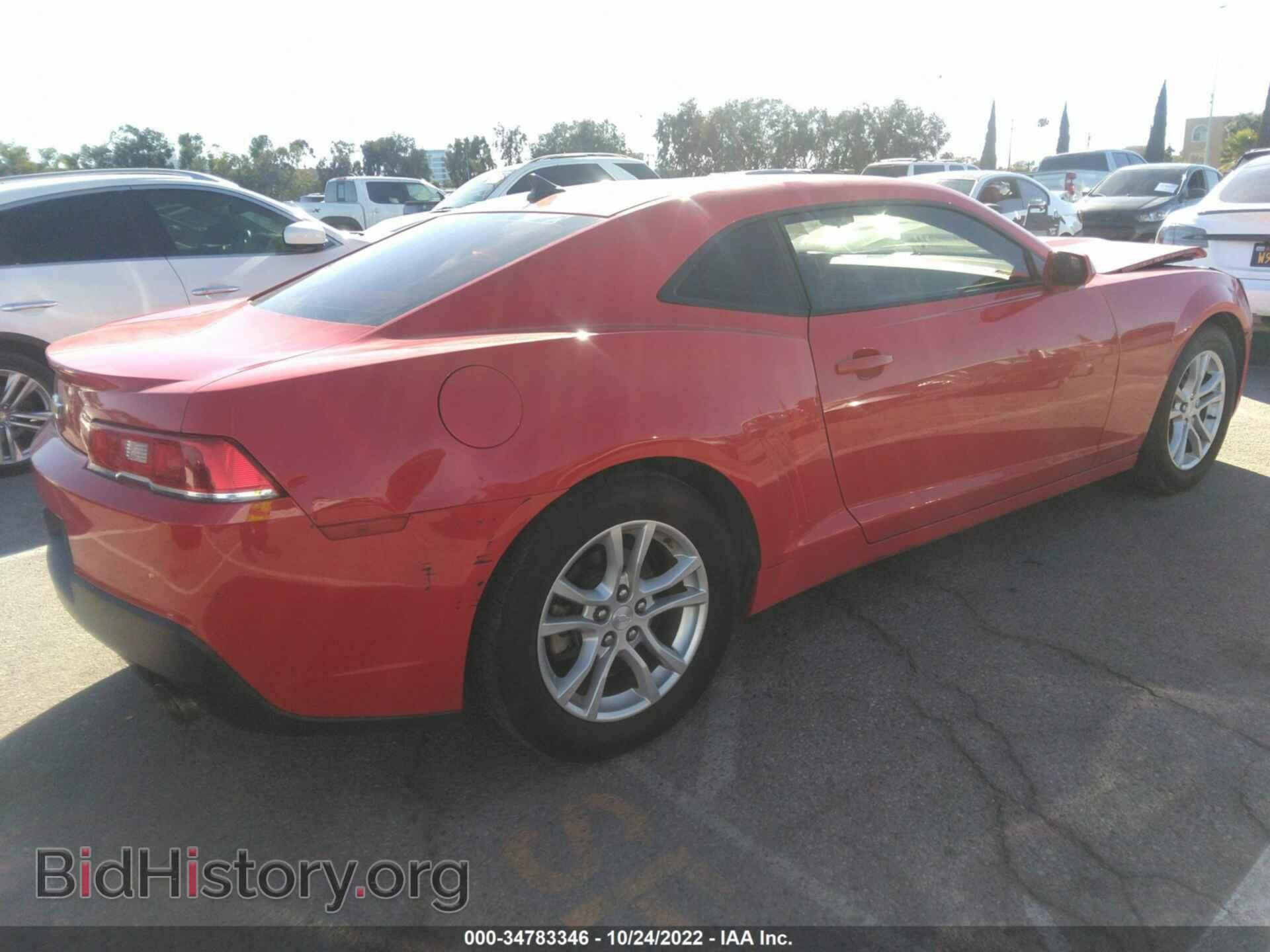 2014 CHEVROLET CAMARO - VIN: 2G1FA1E36E9165802 - Фото 4
