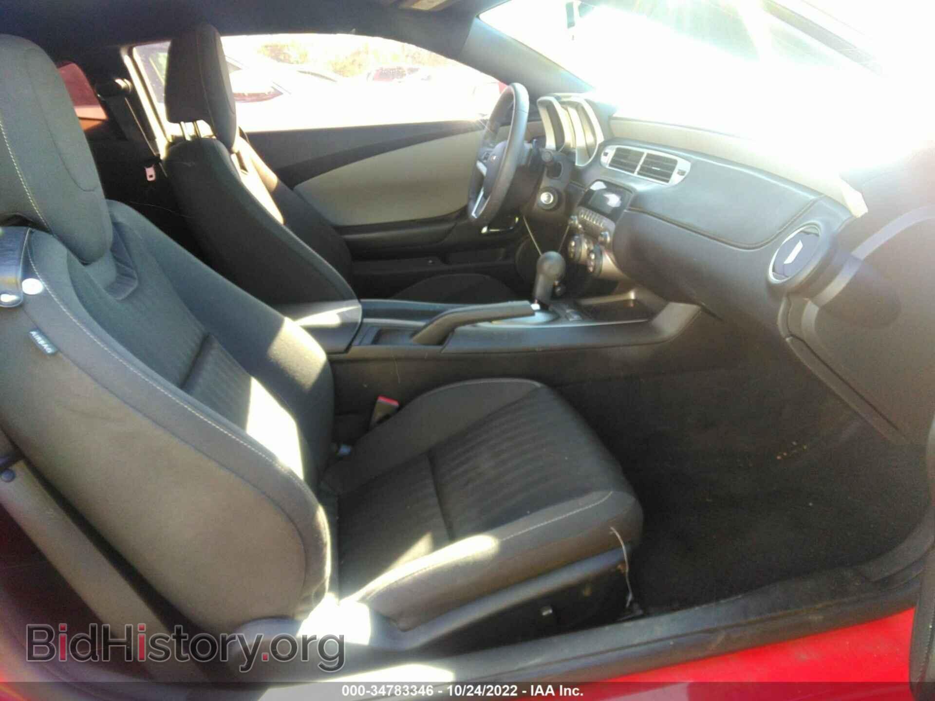 2014 CHEVROLET CAMARO - VIN: 2G1FA1E36E9165802 - Фото 5