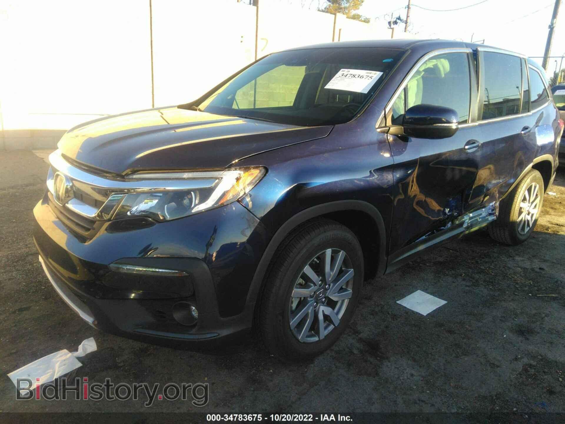 2019 HONDA PILOT - VIN: 5FNYF5H44KB016566 - Фото 2