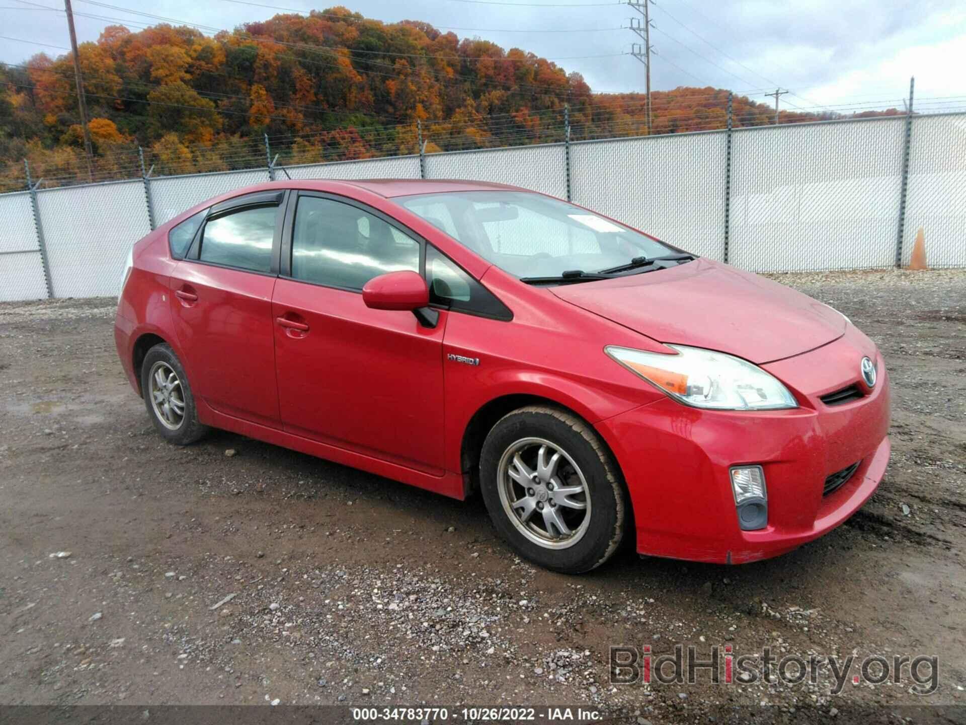 Photo JTDKN3DU5A1305269 - TOYOTA PRIUS 2010