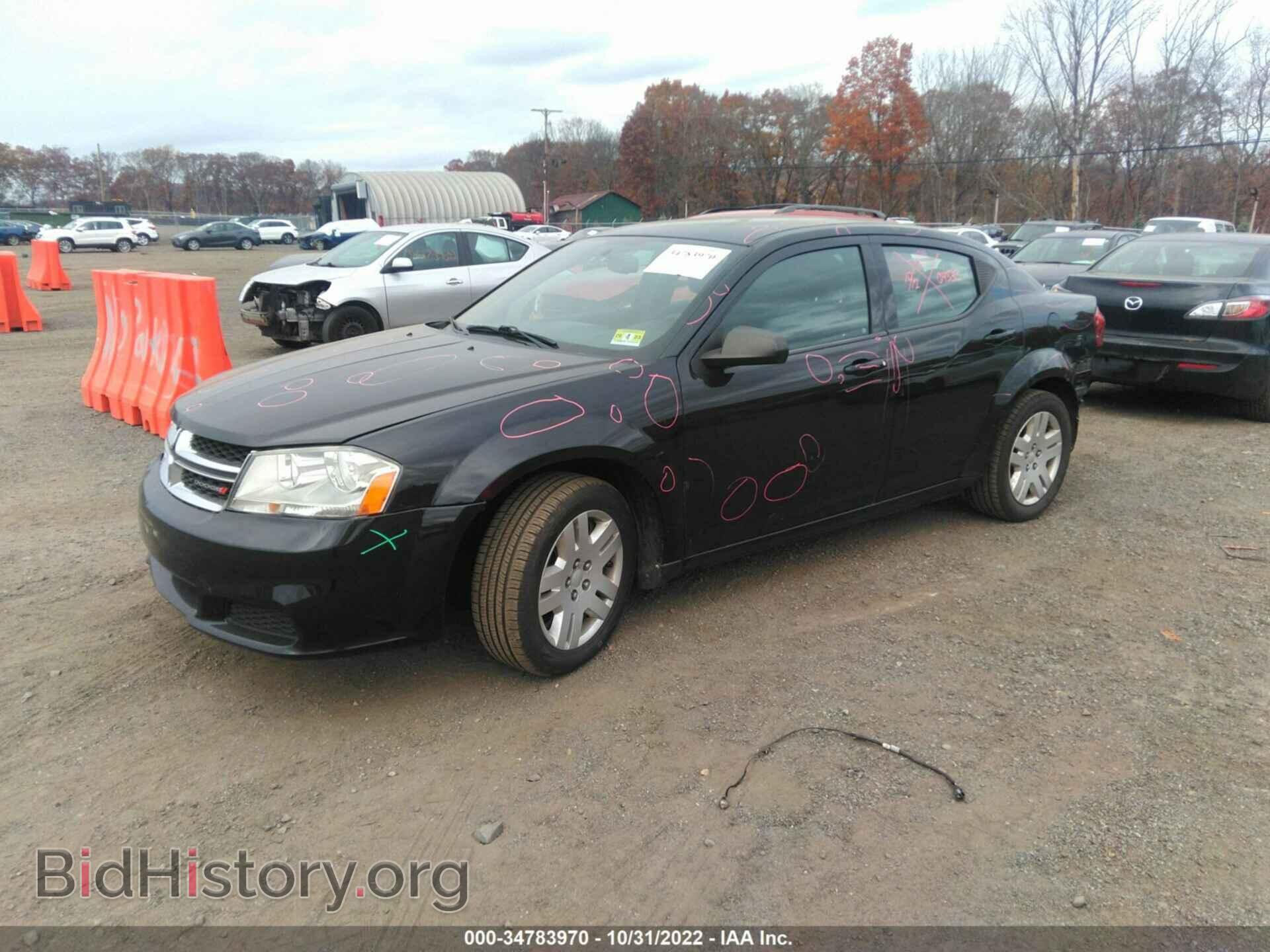 2013 DODGE AVENGER - VIN: 1C3CDZAB5DN617607 - Фото 2