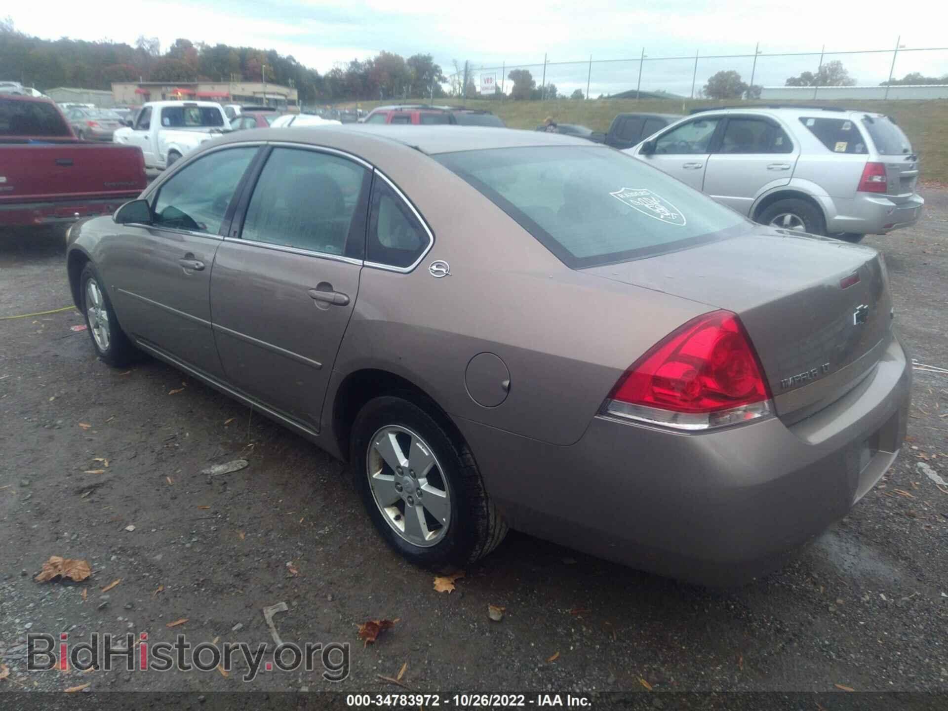 2006 CHEVROLET IMPALA - VIN: 2G1WT58K169119784 - Фото 3