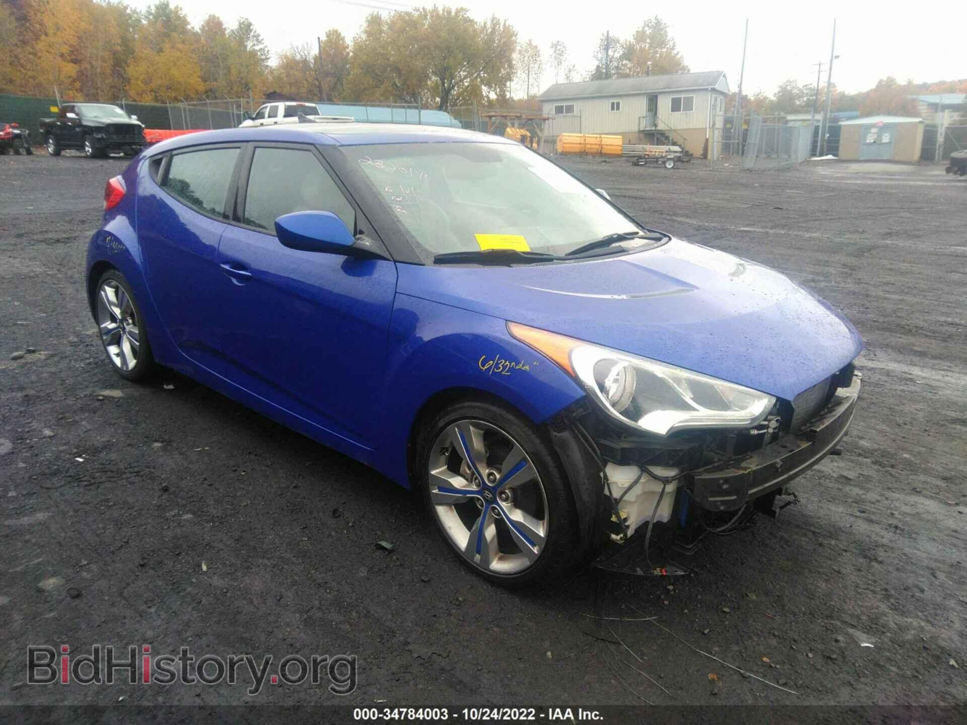 Фотография KMHTC6AD1CU073265 - HYUNDAI VELOSTER 2012