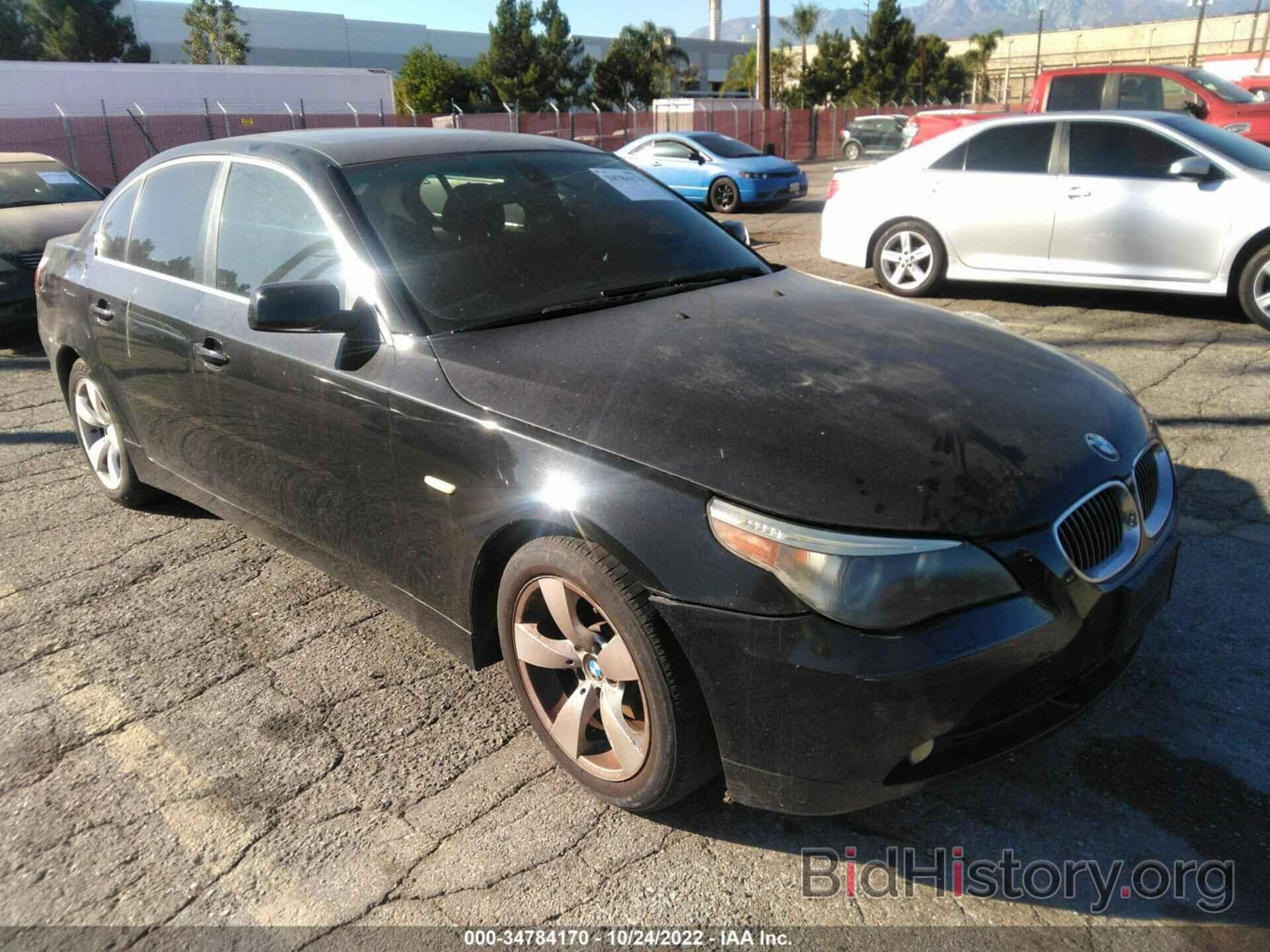 Photo WBANE735X6CM39458 - BMW 5 SERIES 2006