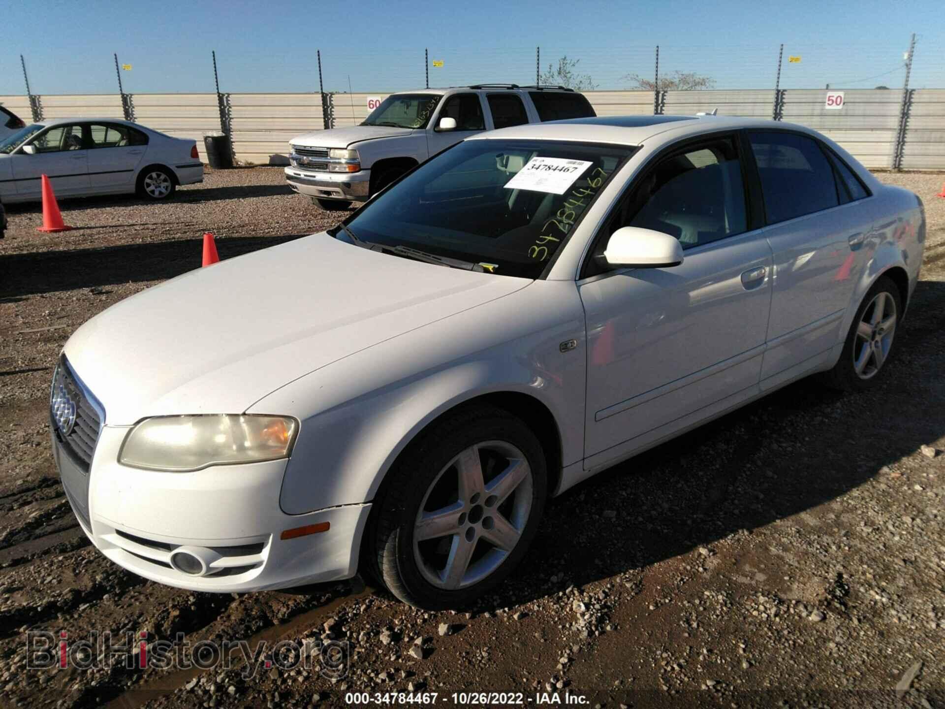 2006 AUDI A4 - VIN: WAUAF78E16A243280 - Фото 2
