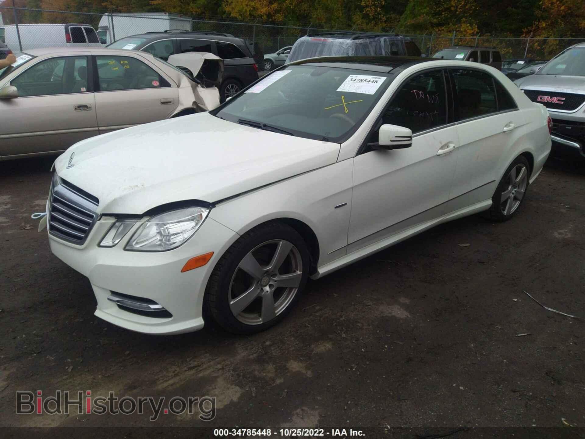 2012 MERCEDES-BENZ E-CLASS - VIN: WDDHF8JB7CA601149 - Фото 2