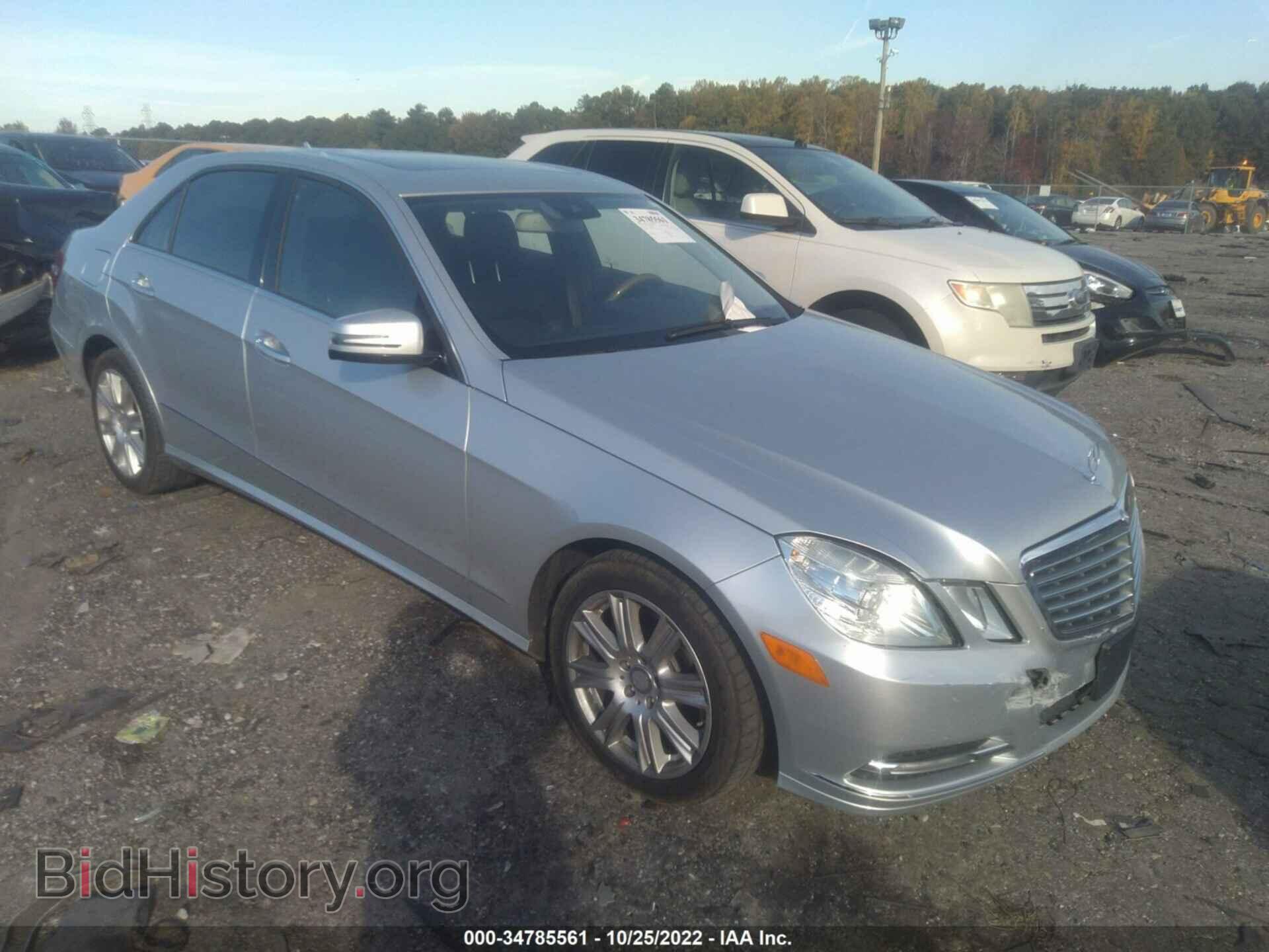 Фотография WDDHF8JB9DA679997 - MERCEDES-BENZ E-CLASS 2013