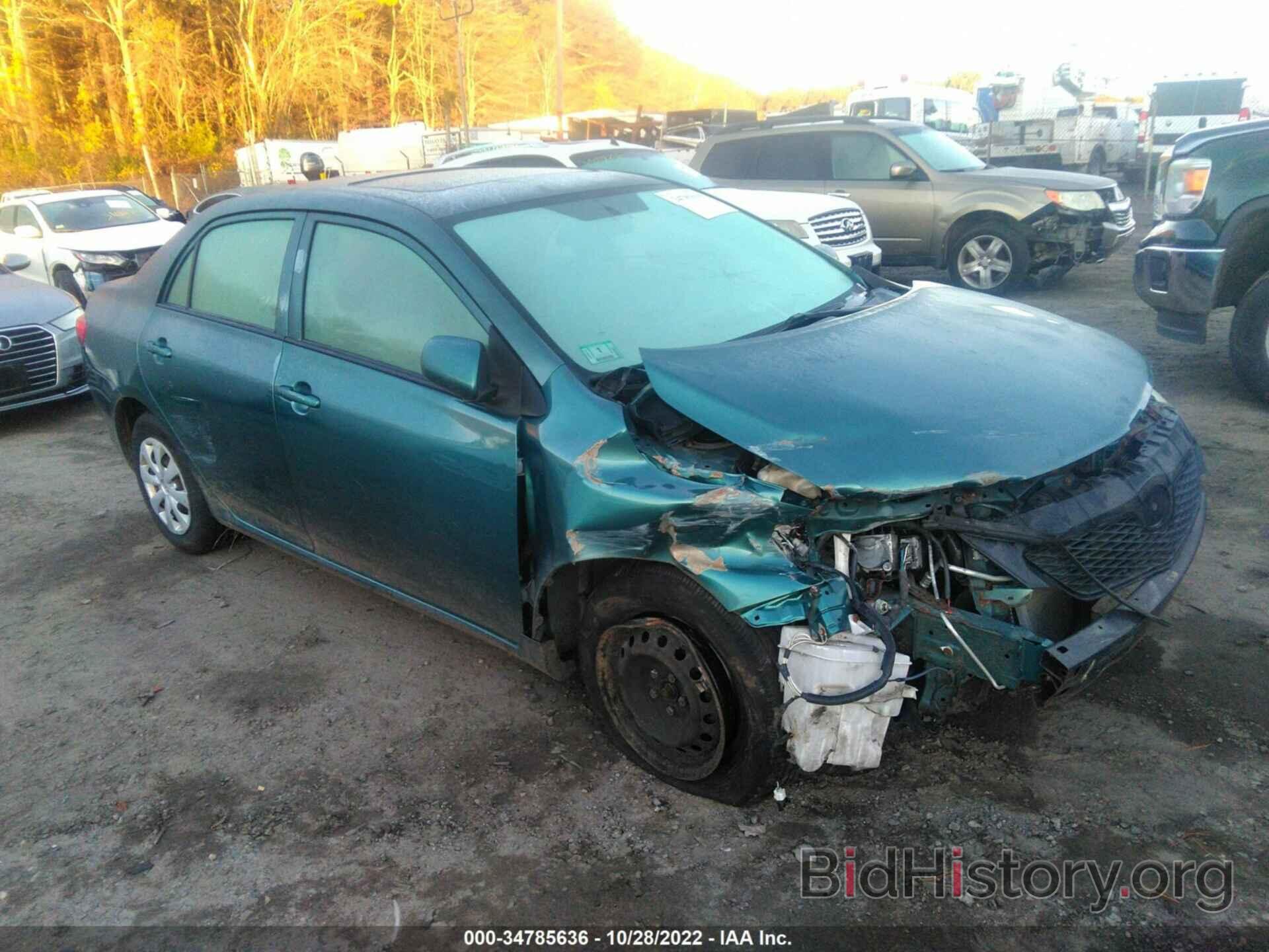 Photo 1NXBU40E89Z069584 - TOYOTA COROLLA 2009