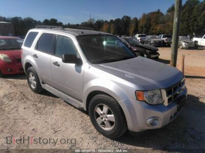 2010 Ford ESCAPE XLT, серебристый — VIN 1FMCU9DG3AKB82792, IAAI