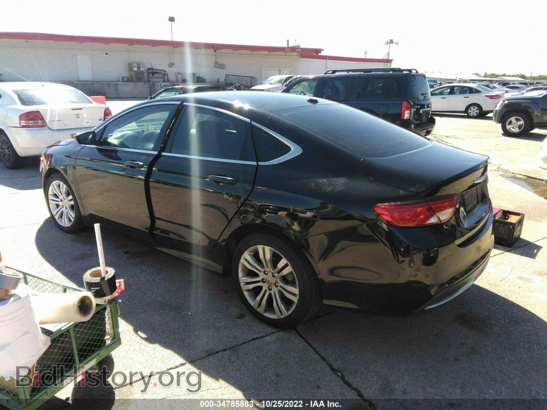 2015 CHRYSLER 200 - VIN: 1C3CCCAB2FN554341 - Фото 3