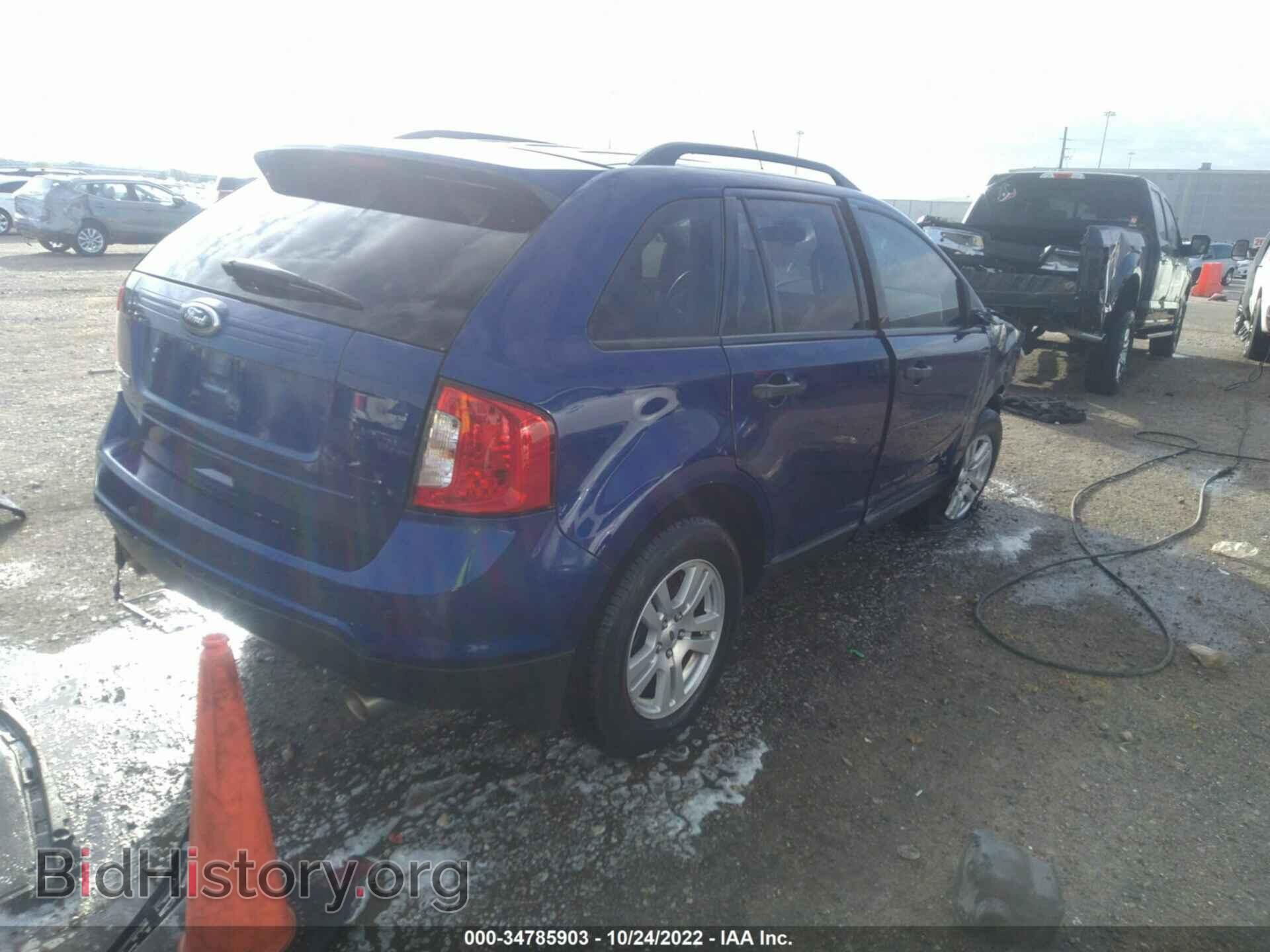 2013 FORD EDGE - VIN: 2FMDK3GC9DBA31583 - Photo 4