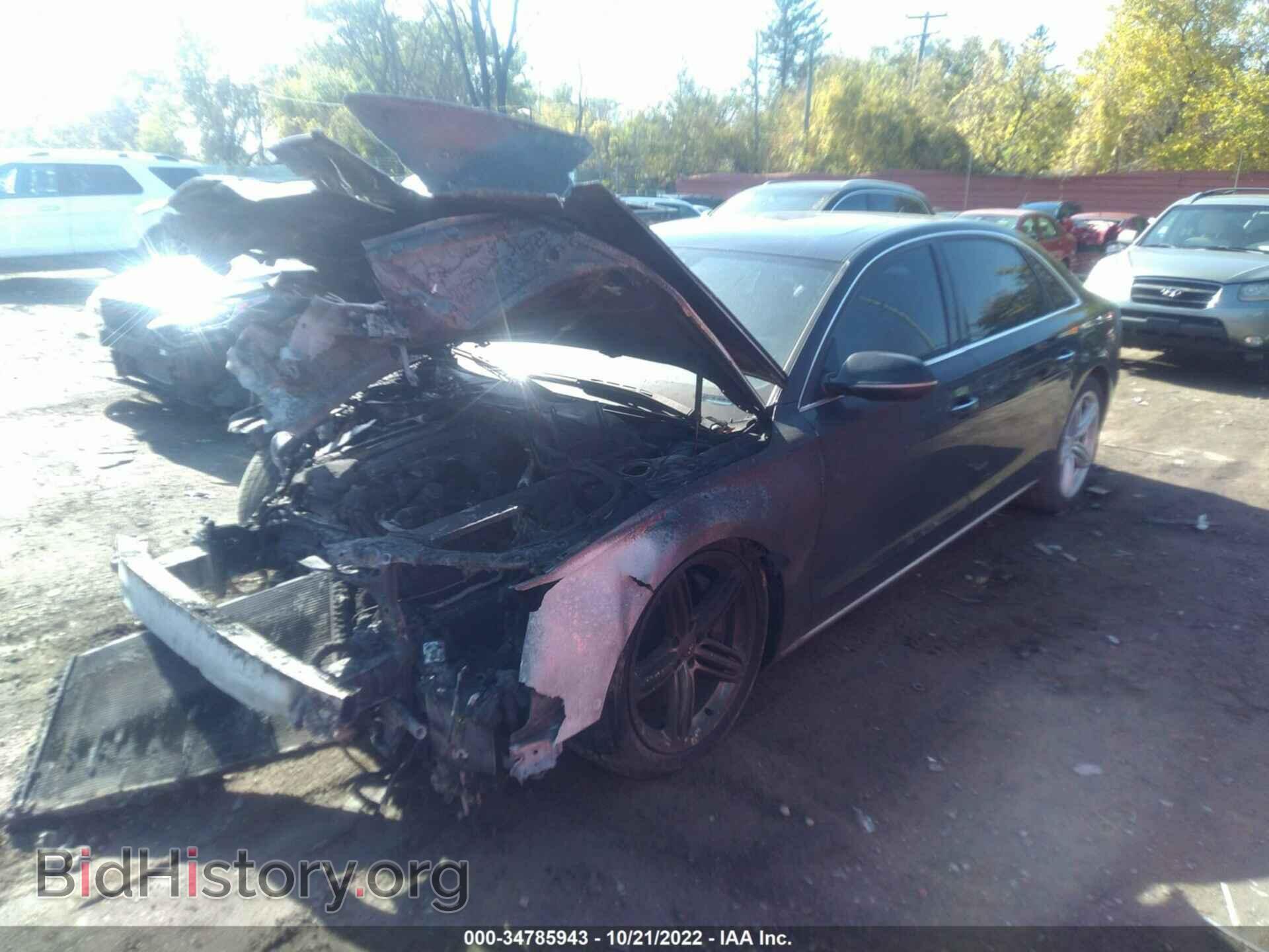 2013 AUDI A8 L - VIN: WAUR2AFD7DN018115 - Фото 2