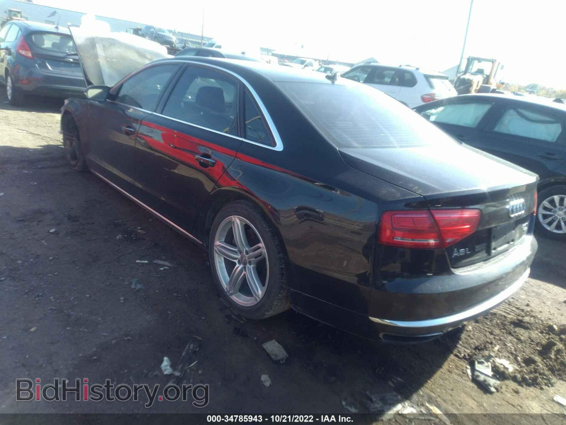 2013 AUDI A8 L - VIN: WAUR2AFD7DN018115 - Фото 3