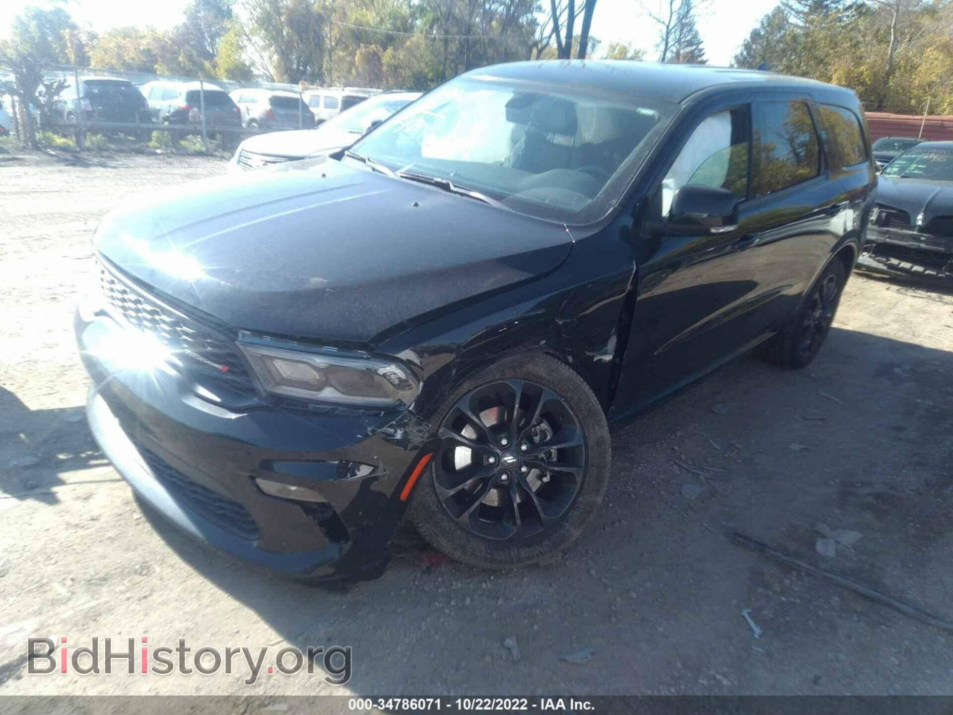 2021 DODGE DURANGO - VIN: 1C4RDJDG9MC696581 - Фото 2