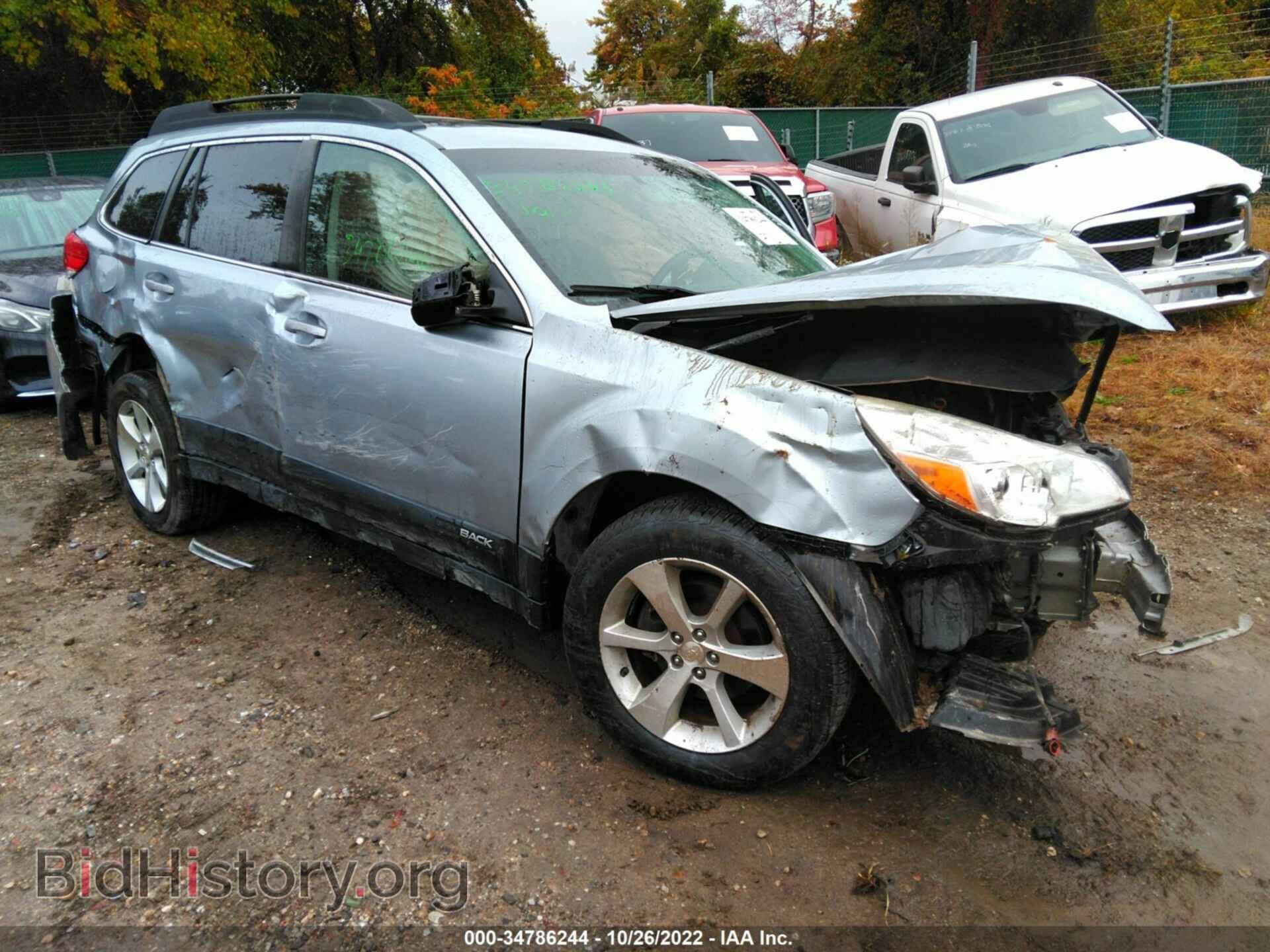 Фотография 4S4BRBMC4E3227899 - SUBARU OUTBACK 2014