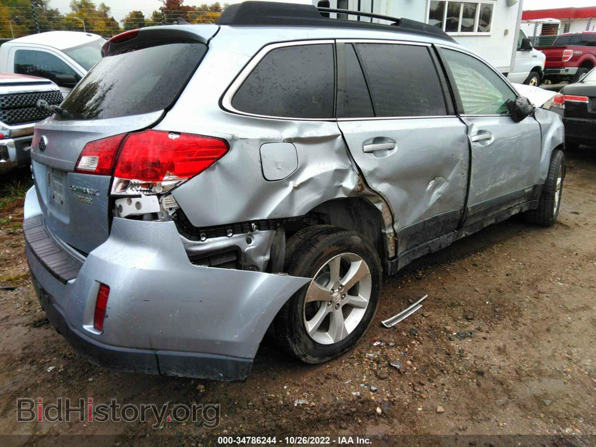 2014 SUBARU OUTBACK - VIN: 4S4BRBMC4E3227899 - Фото 4