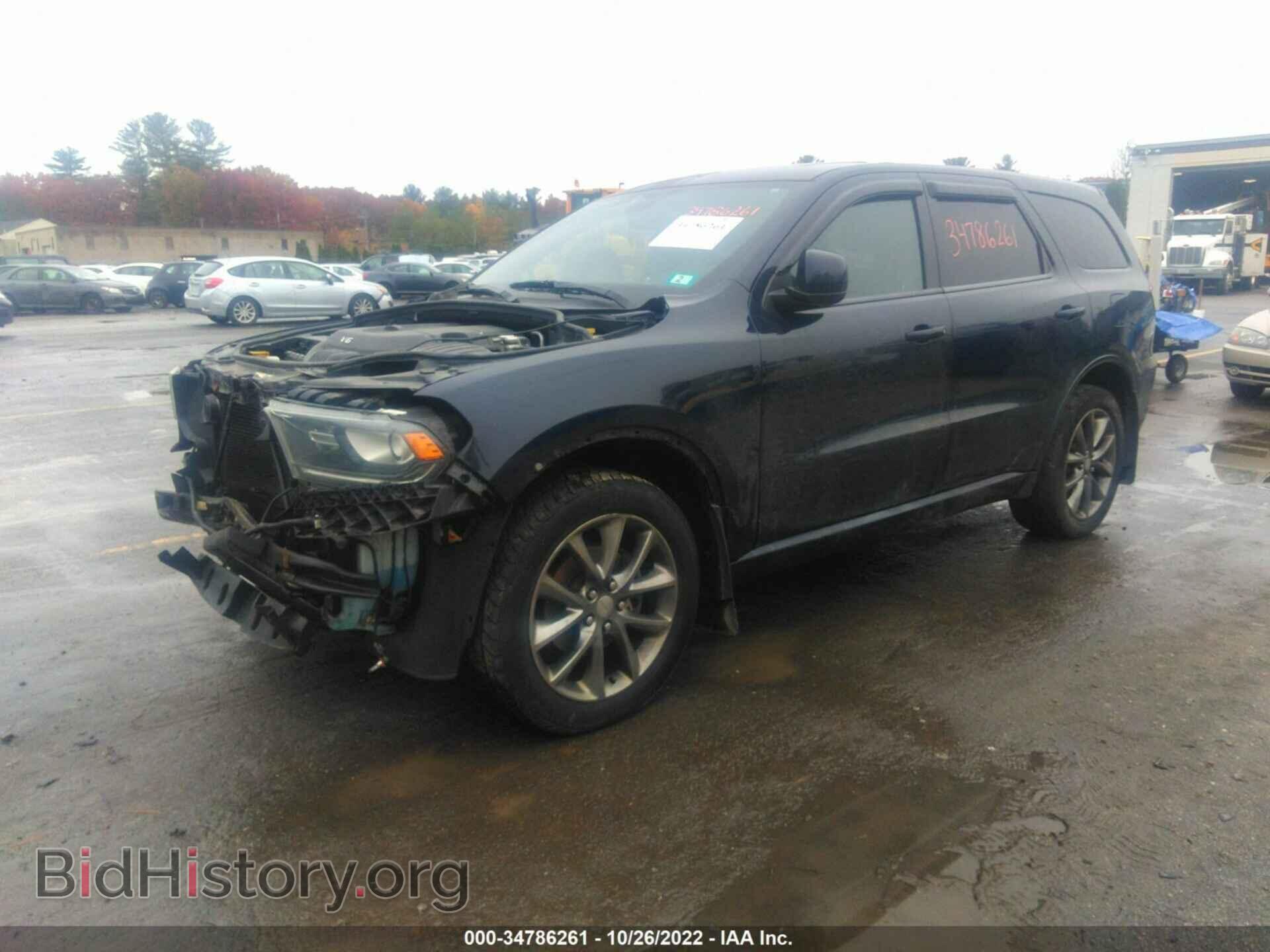 2014 DODGE DURANGO - VIN: 1C4RDJAG8EC345506 - Фото 2