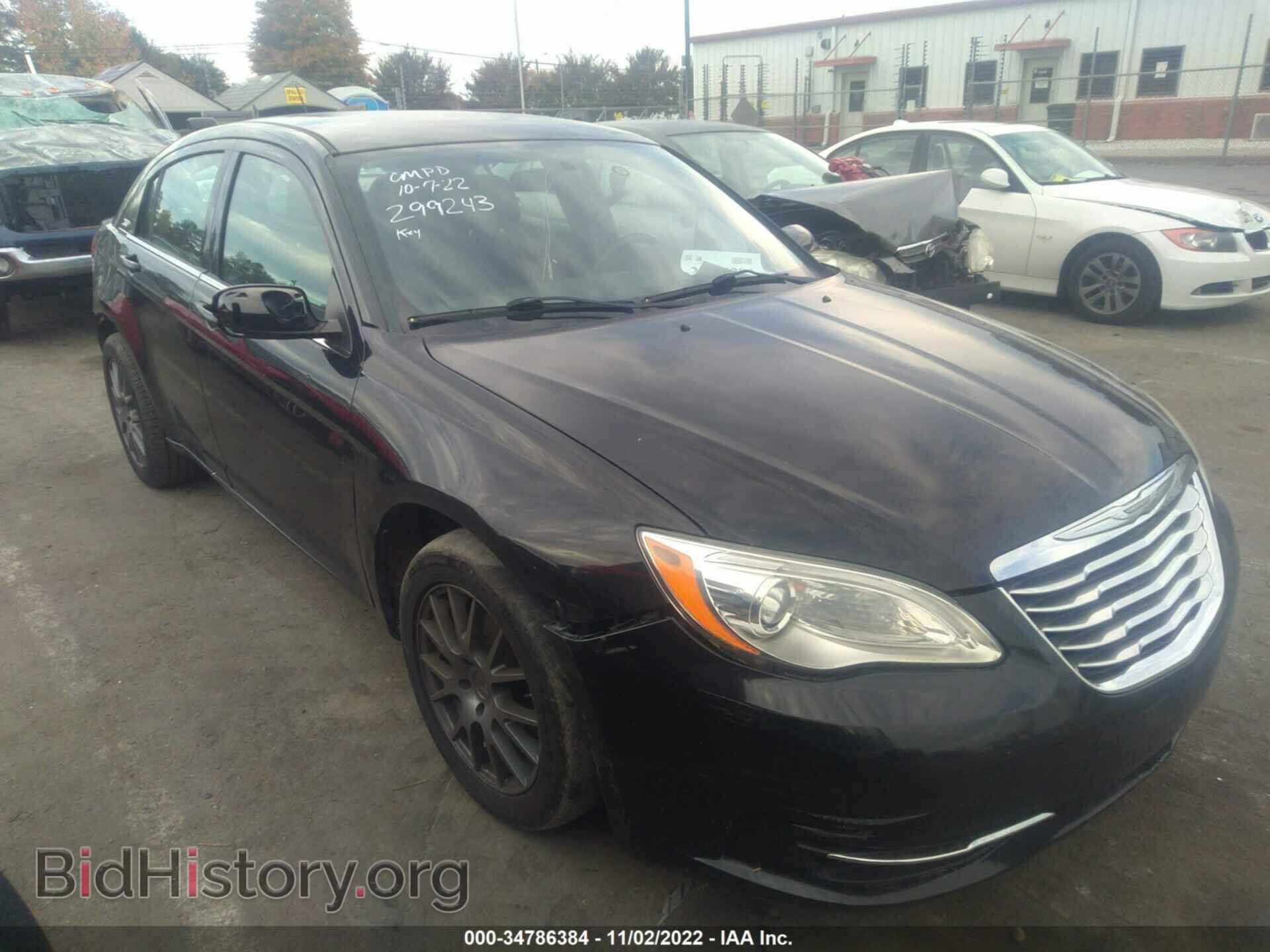 Фотография 1C3CCBBB4CN299423 - CHRYSLER 200 2012