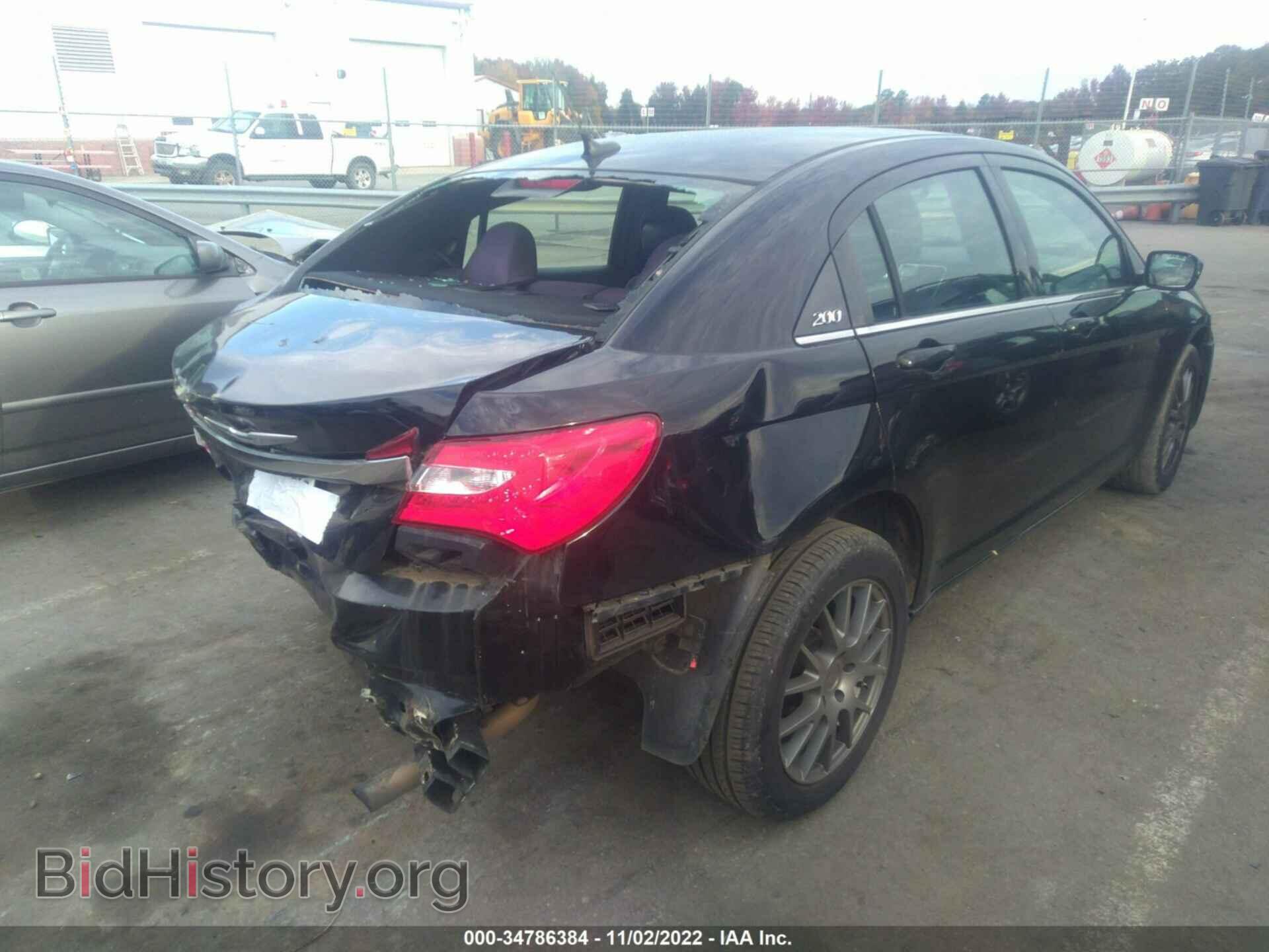 2012 CHRYSLER 200 - VIN: 1C3CCBBB4CN299423 - Фото 4