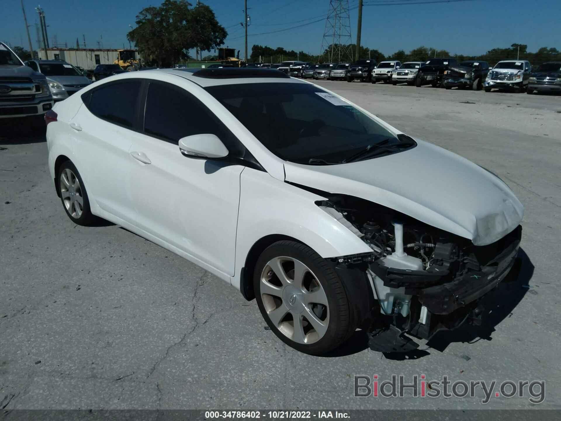 Фотография 5NPDH4AE3DH336021 - HYUNDAI ELANTRA 2013