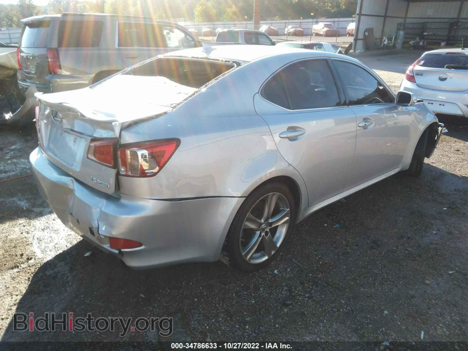 2011 LEXUS IS 250 - VIN: JTHBF5C22B2101581 - Фото 4