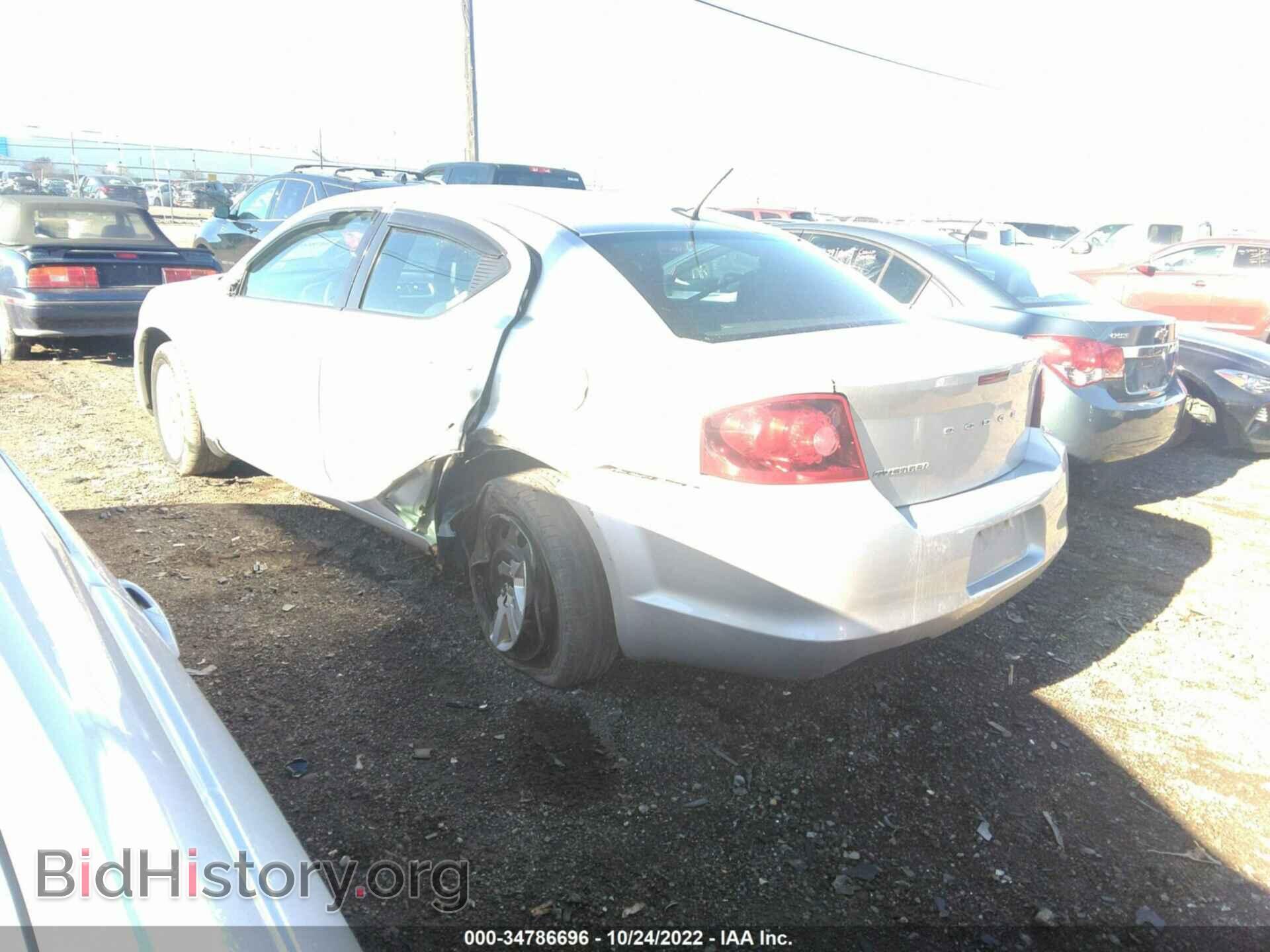 2012 DODGE AVENGER - VIN: 1C3CDZAB2CN133456 - Photo 2