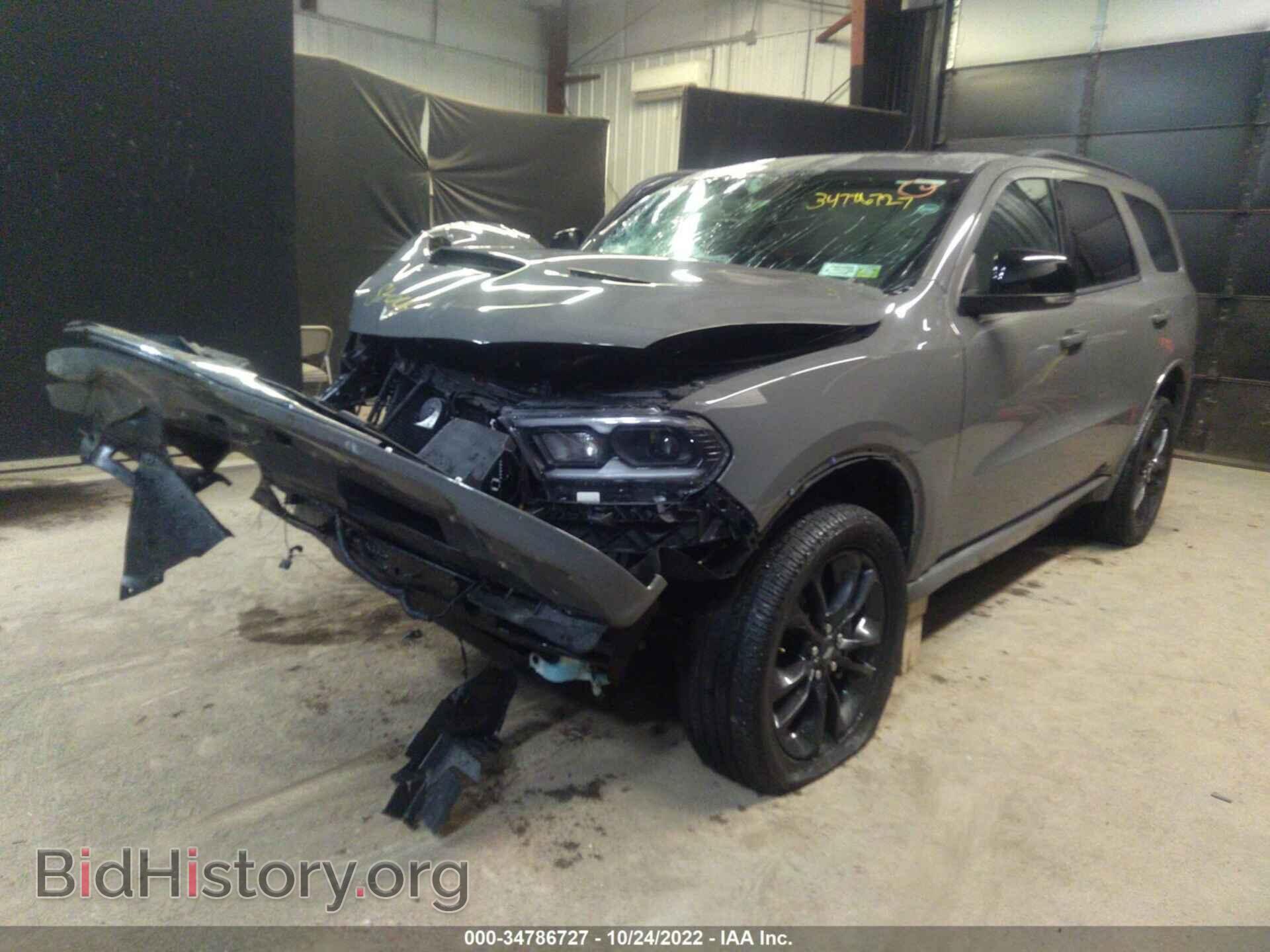 2021 DODGE DURANGO - VIN: 1C4RDJDG6MC557928 - Фото 2