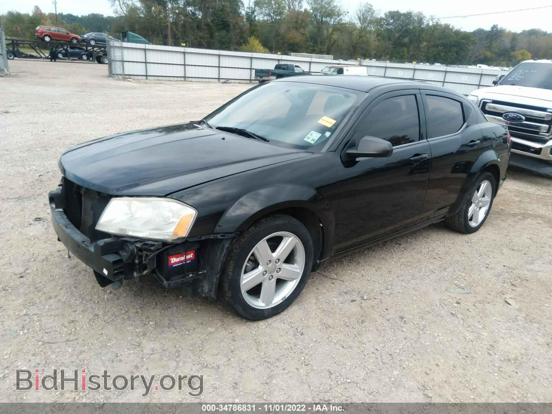 2013 DODGE AVENGER - VIN: 1C3CDZAB5DN563676 - Фото 2