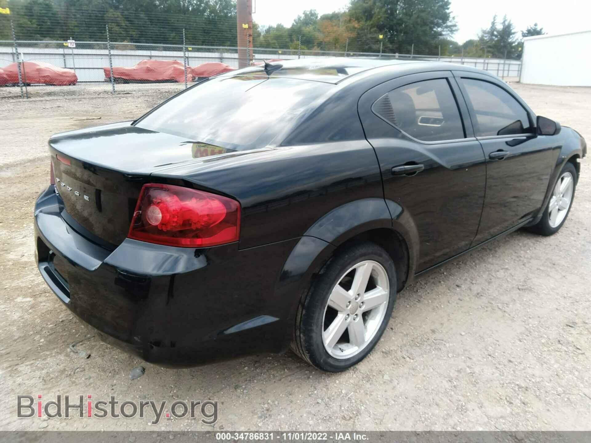 2013 DODGE AVENGER - VIN: 1C3CDZAB5DN563676 - Фото 4
