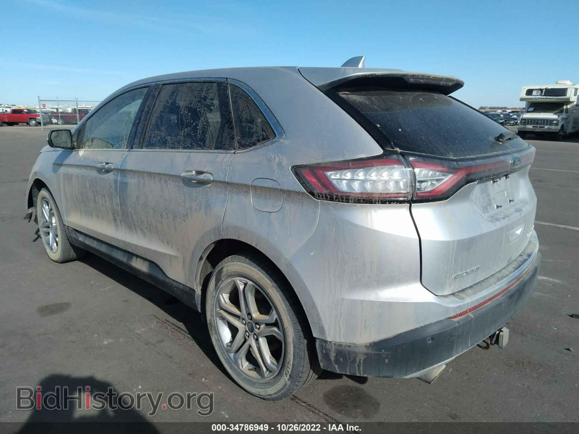 2015 FORD EDGE - VIN: 2FMTK4K85FBB22213 - Фото 3