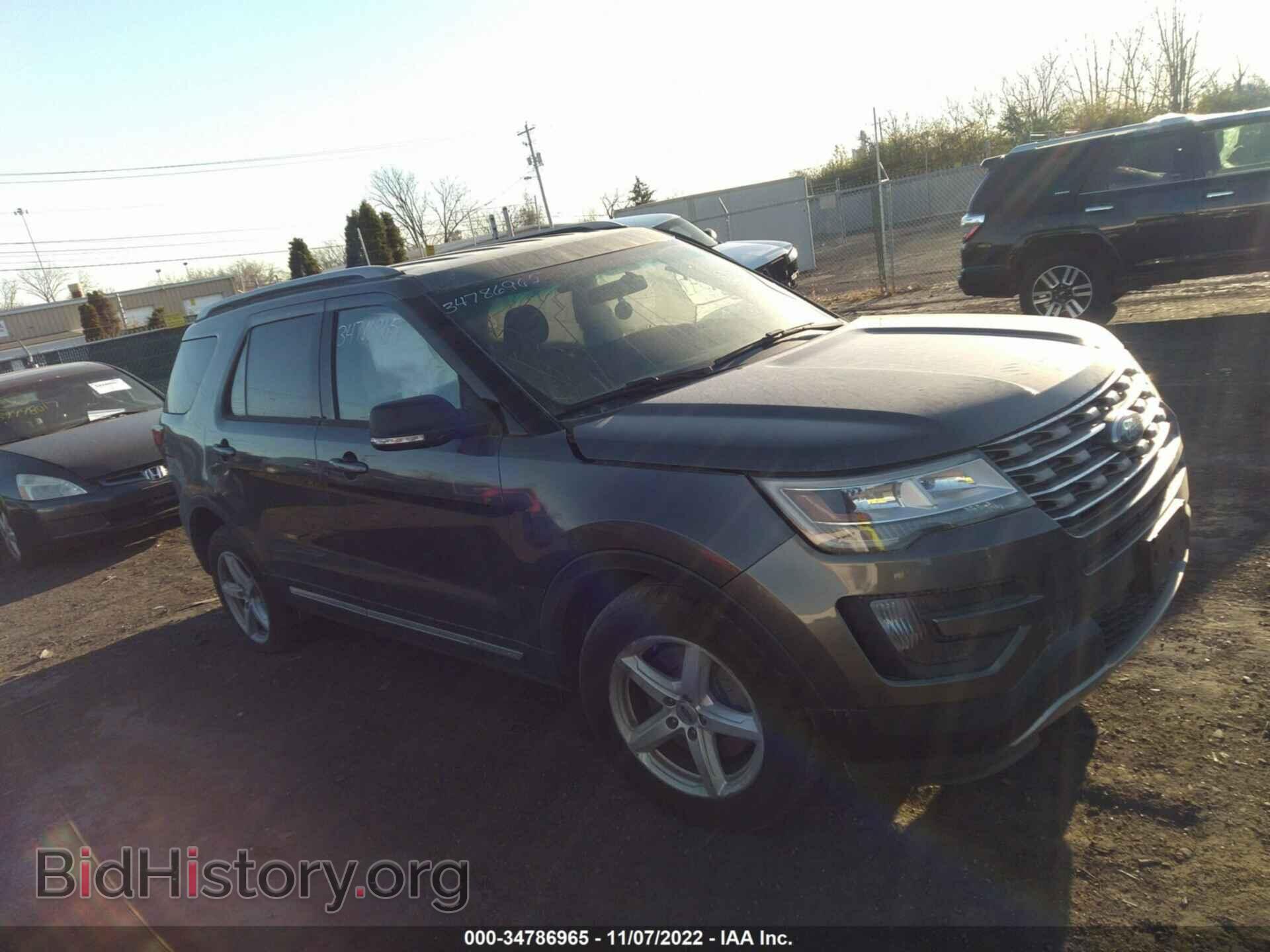 Фотография 1FM5K8D80GGA58217 - FORD EXPLORER 2016
