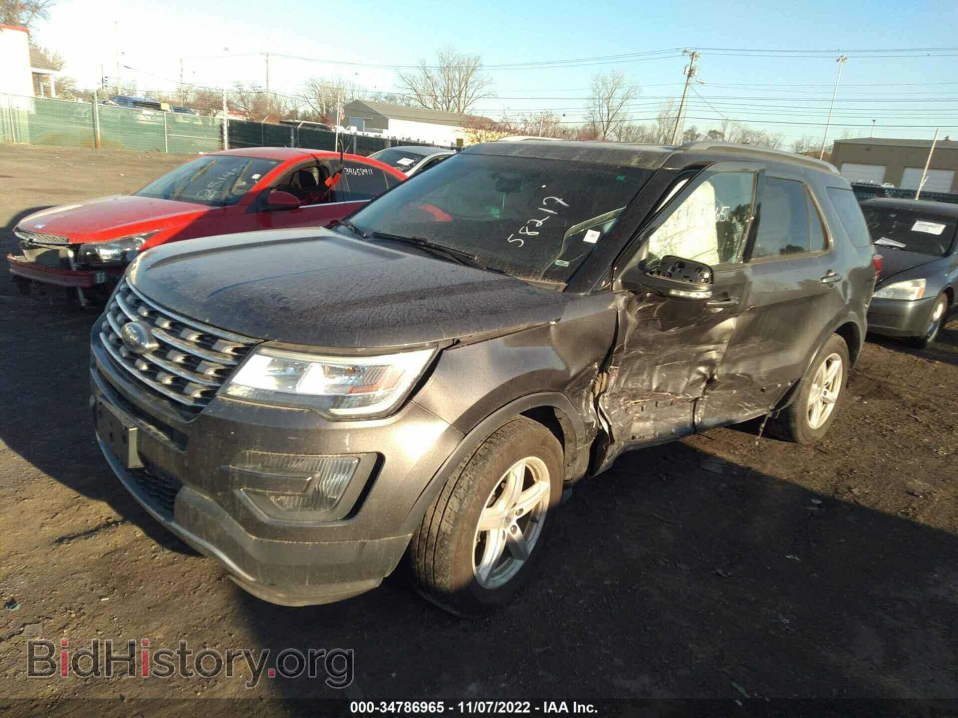 2016 FORD EXPLORER - VIN: 1FM5K8D80GGA58217 - Фото 2