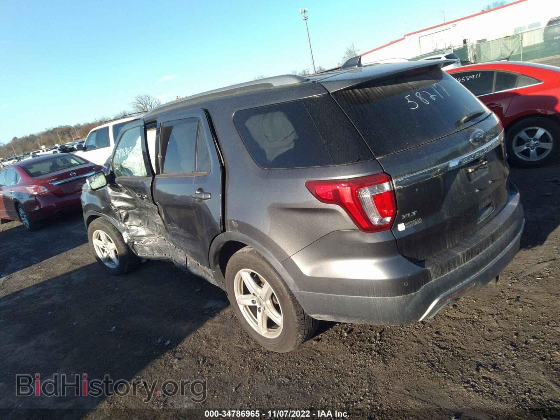 2016 FORD EXPLORER - VIN: 1FM5K8D80GGA58217 - Фото 3