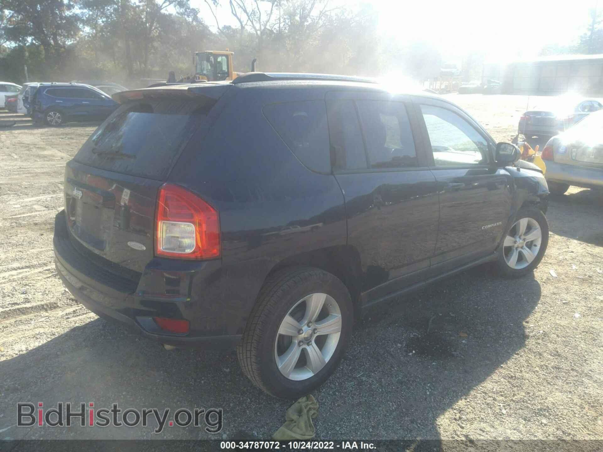 2013 JEEP COMPASS - VIN: 1C4NJCEA5DD255943 - Фото 4