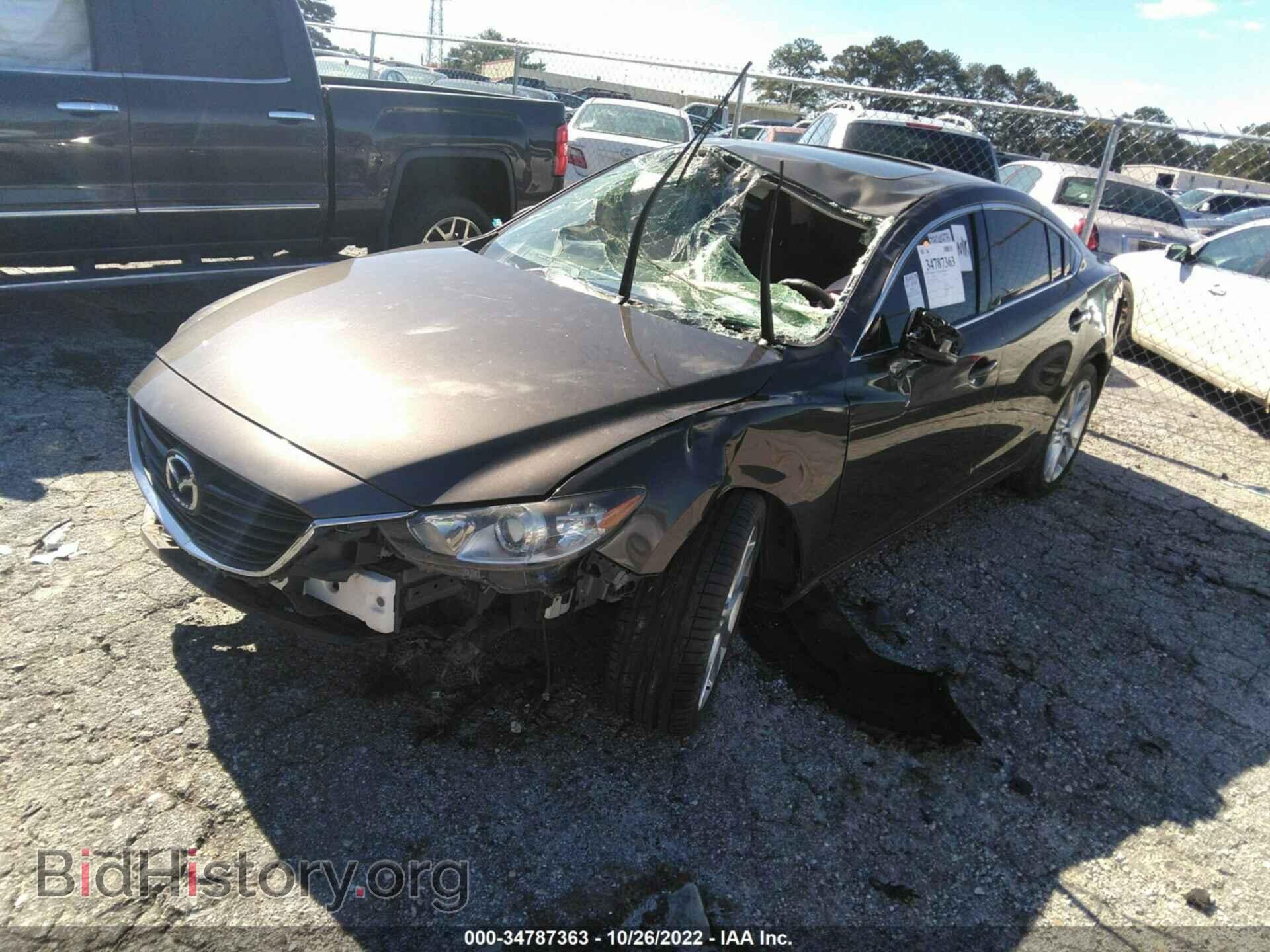 2017 MAZDA MAZDA6 - VIN: JM1GL1V5XH1132835 - Фото 2