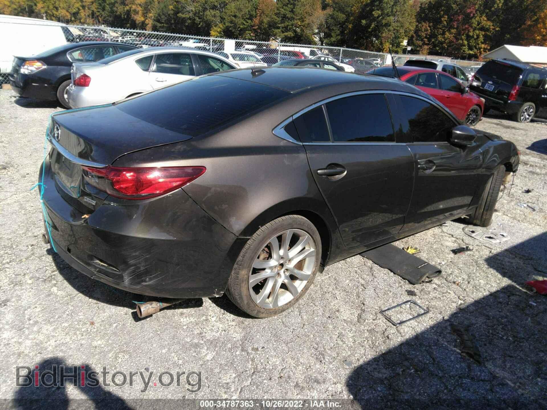 2017 MAZDA MAZDA6 - VIN: JM1GL1V5XH1132835 - Фото 4