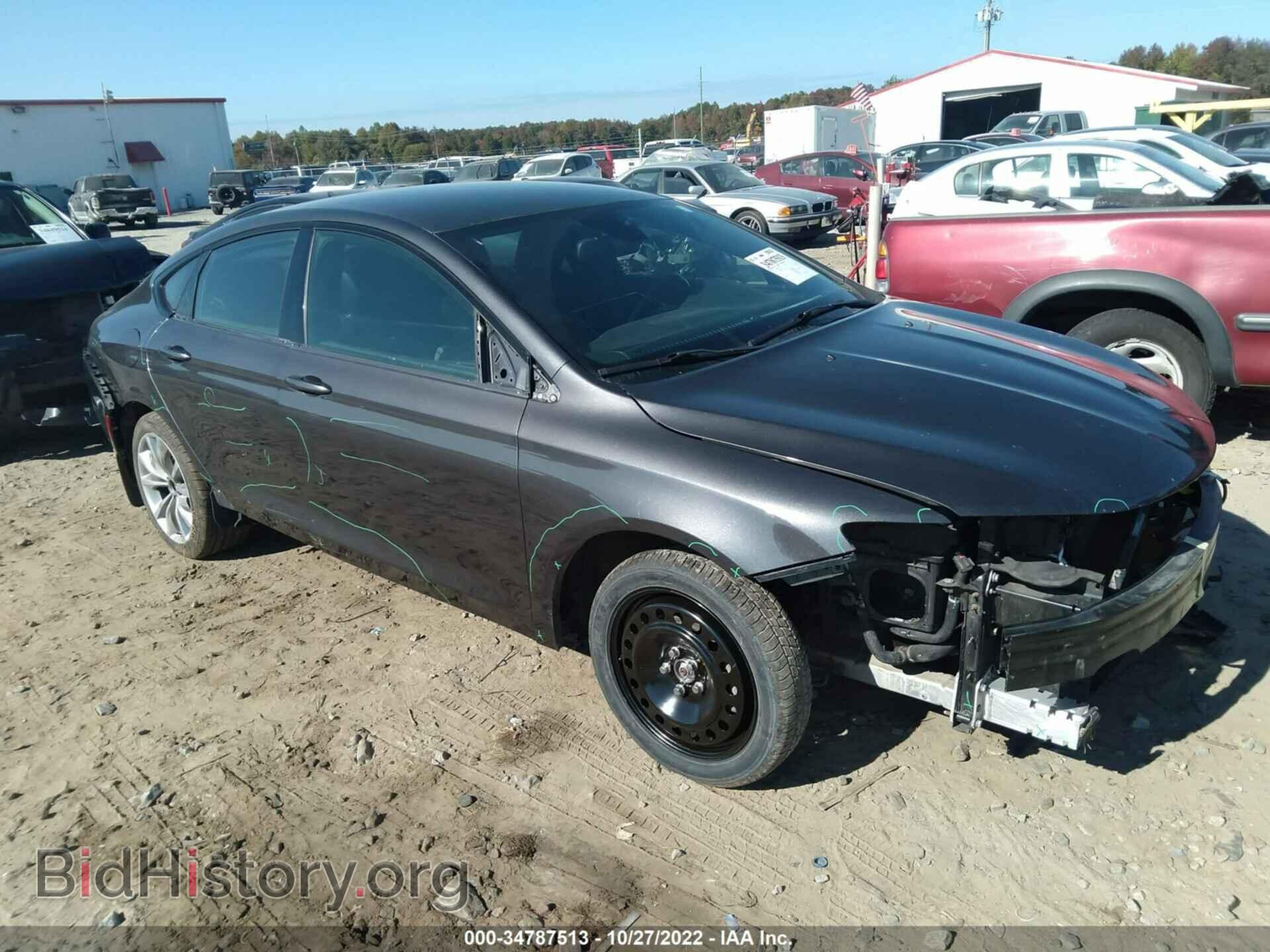 Фотография 1C3CCCDG8FN665015 - CHRYSLER 200 2015