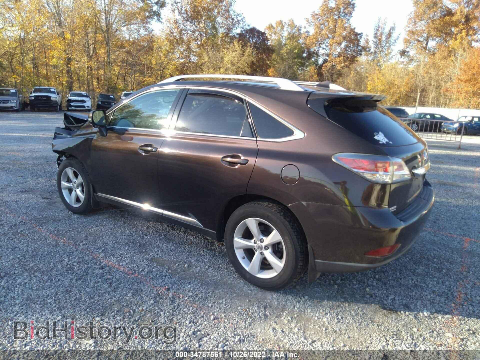 2014 LEXUS RX 350 - VIN: 2T2BK1BA9EC249968 - Фото 3