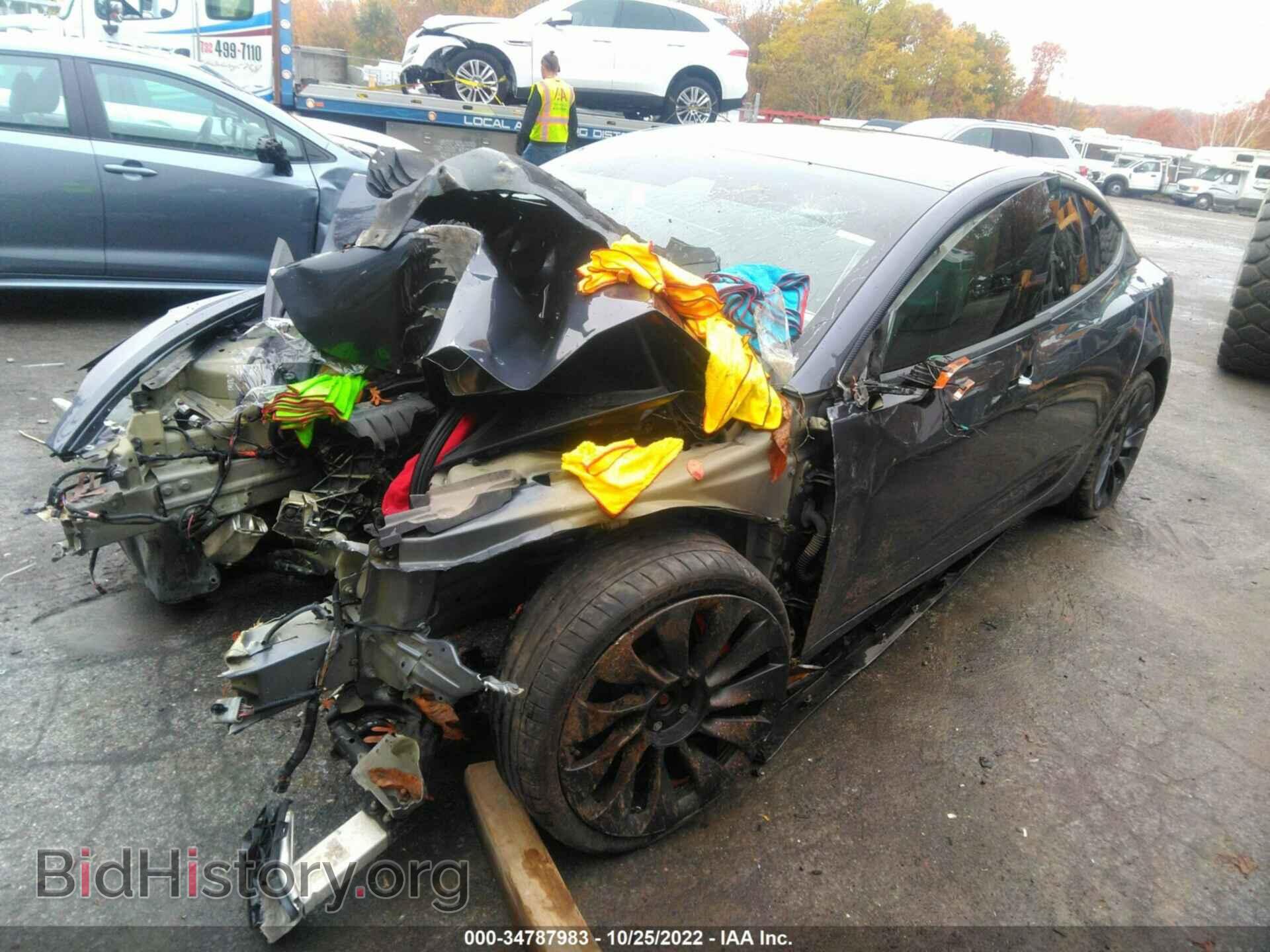 2019 TESLA MODEL 3 - VIN: 5YJ3E1EB2KF251198 - Фото 2