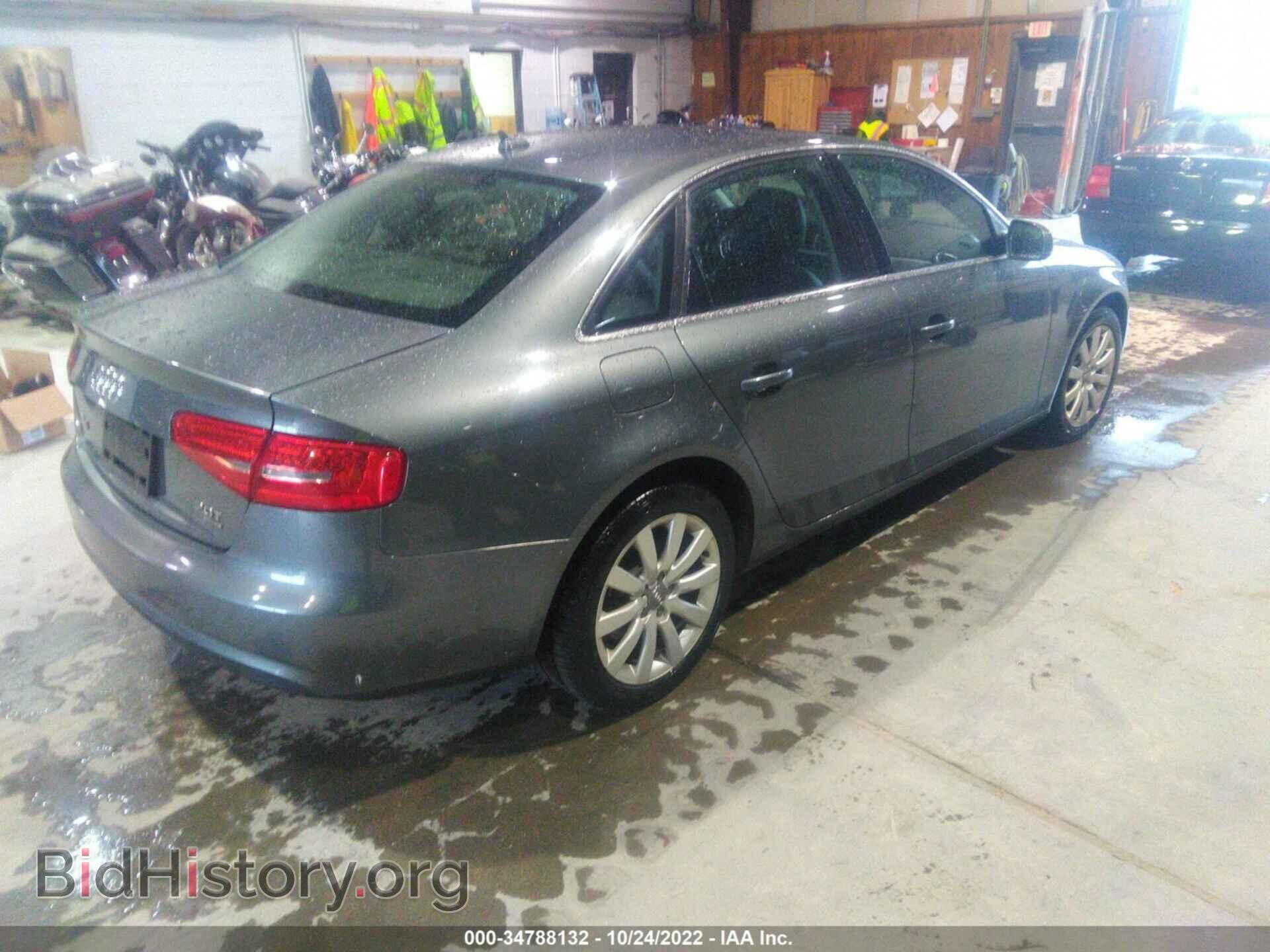 2013 AUDI A4 - VIN: WAUBFAFL8DN034420 - Фото 4